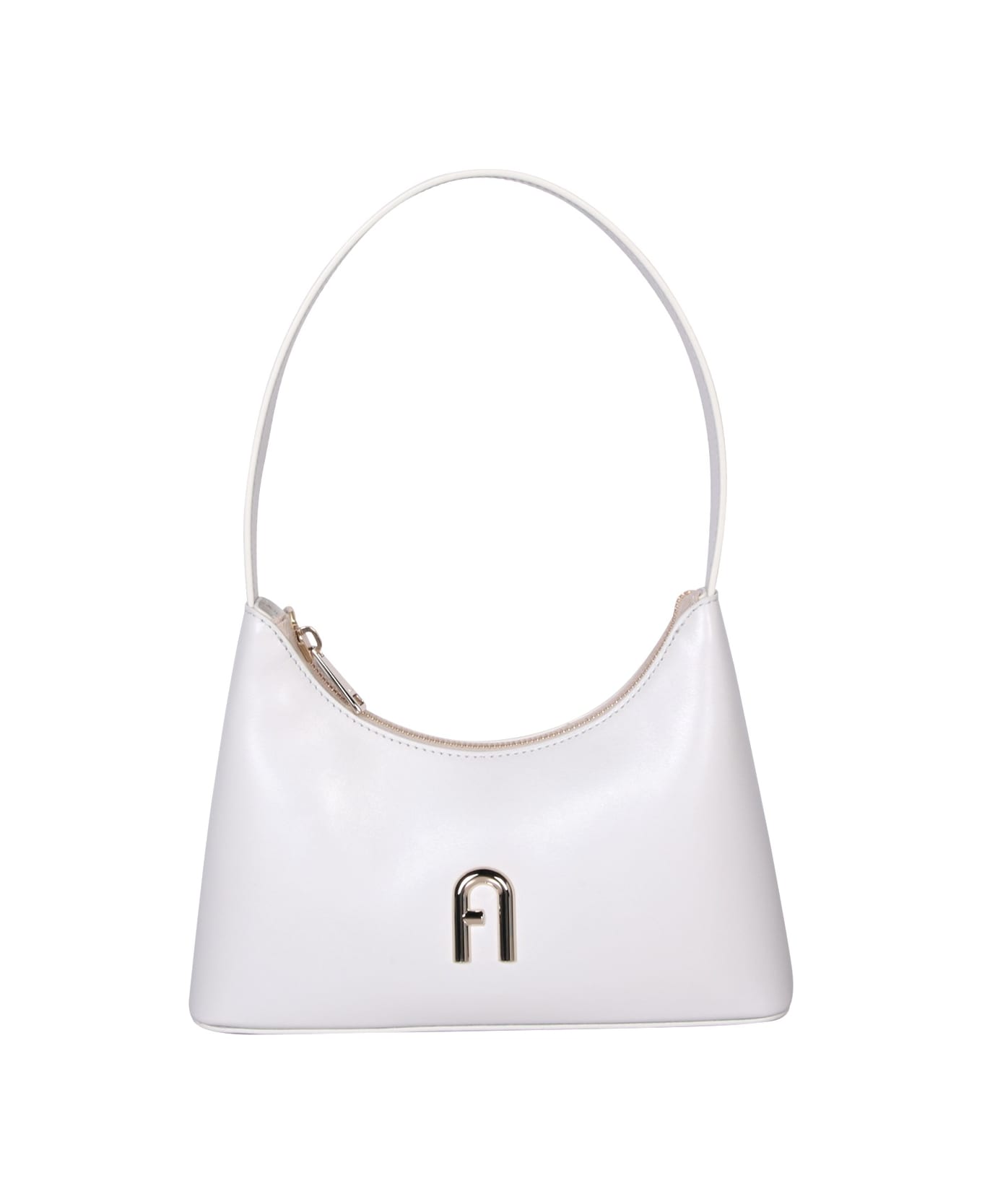 Furla 'diamante' Mini Shoulder Bag - White ショルダーバッグ