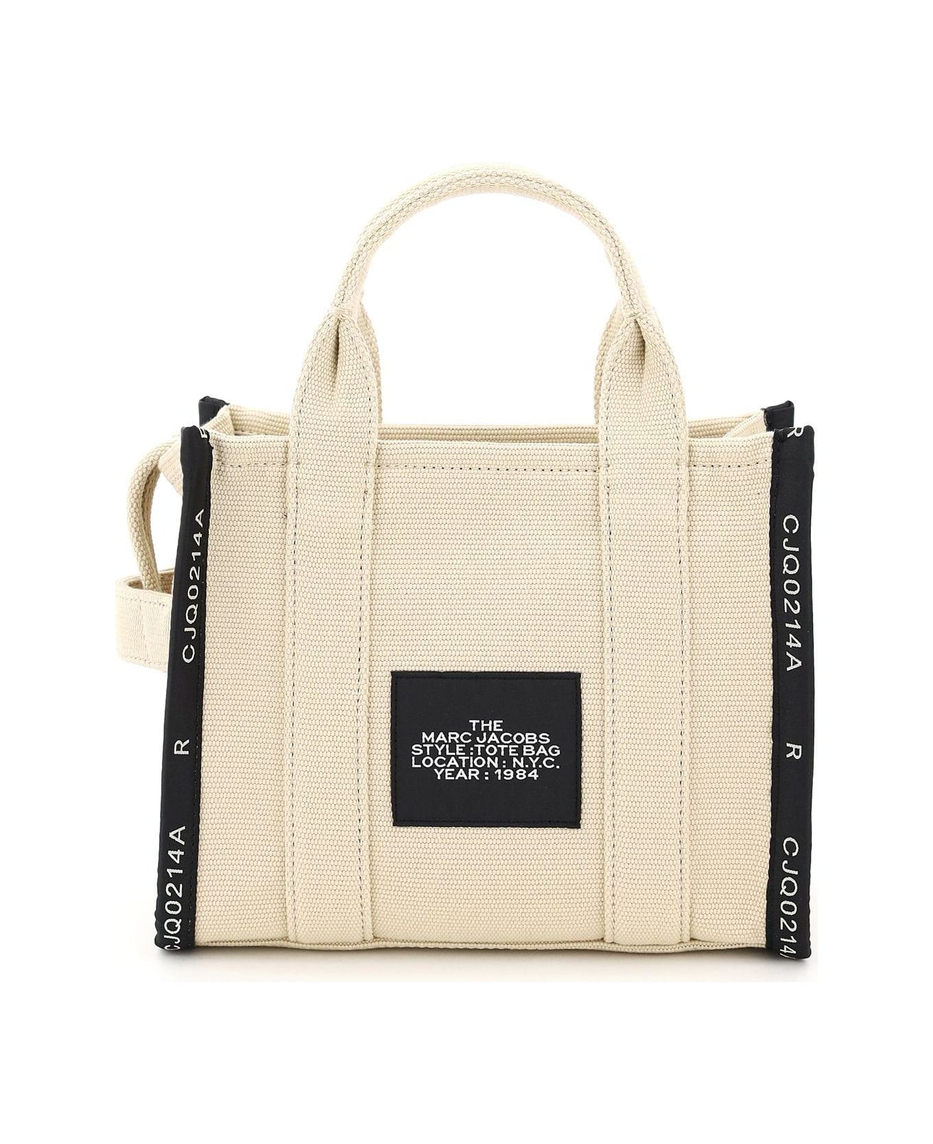 Marc Jacobs The Jacquard Traveler Tote Bag Mini - Warm Sand トートバッグ
