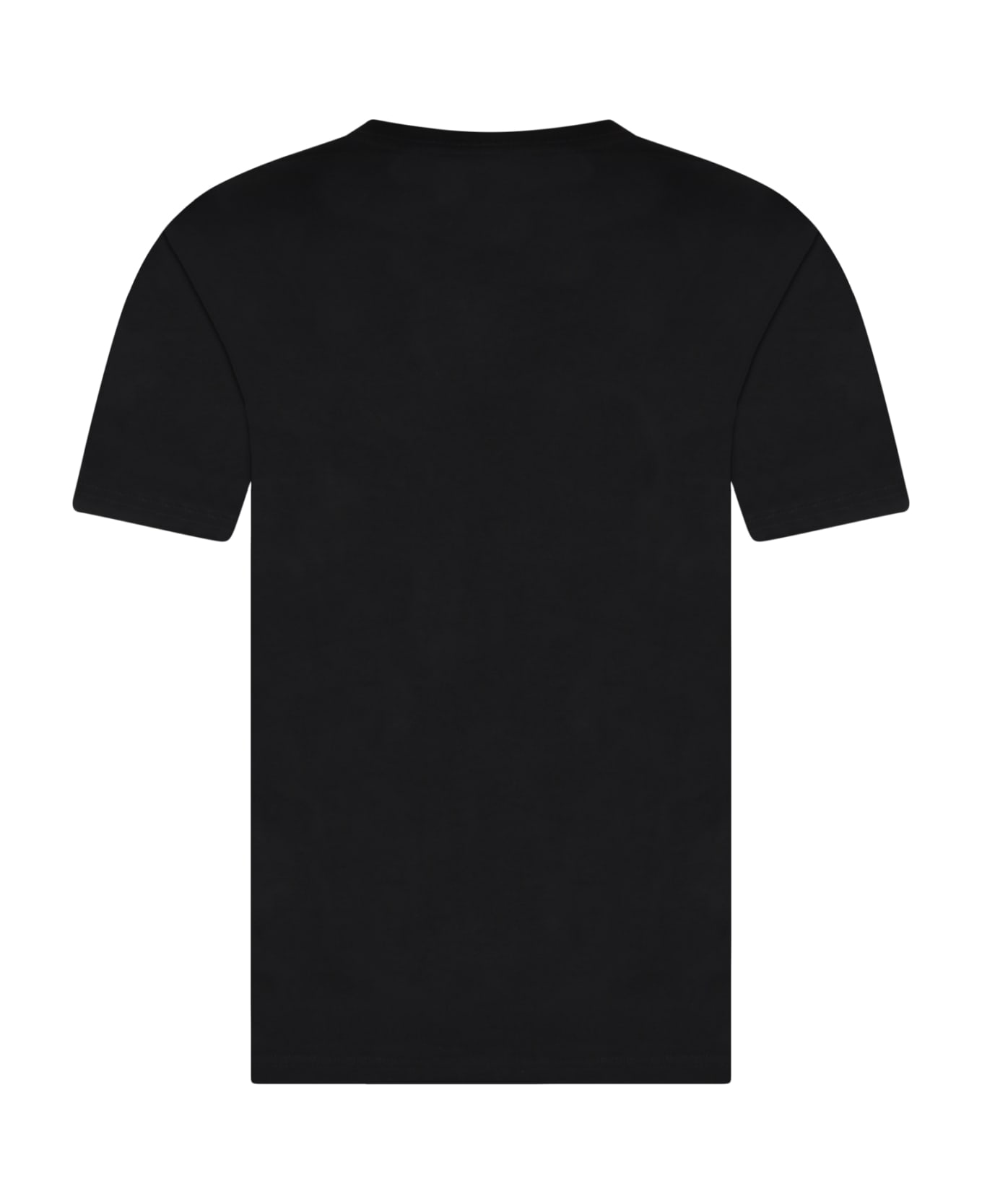 Ralph Lauren Black T-shirt For Boy With Pony Logo - Black Tシャツ＆ポロシャツ