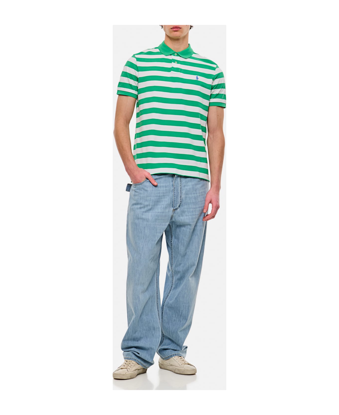 Polo Ralph Lauren Cotton Polo Shirt - Green