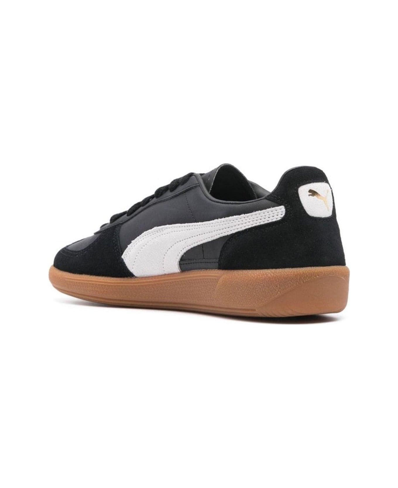 Puma Palermo Lace-up Sneakers - BLACK