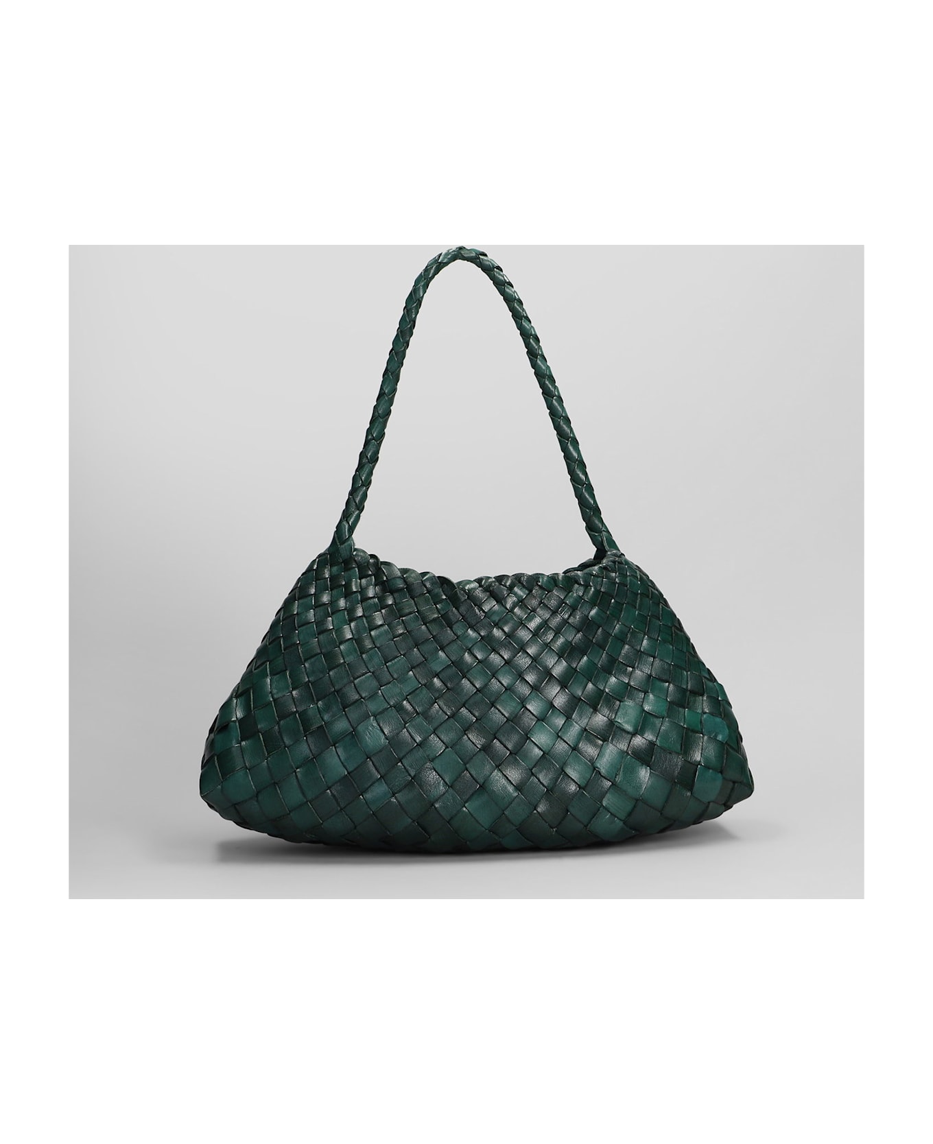 Dragon Diffusion Rosanna Mini Hand Bag In Green Leather - green