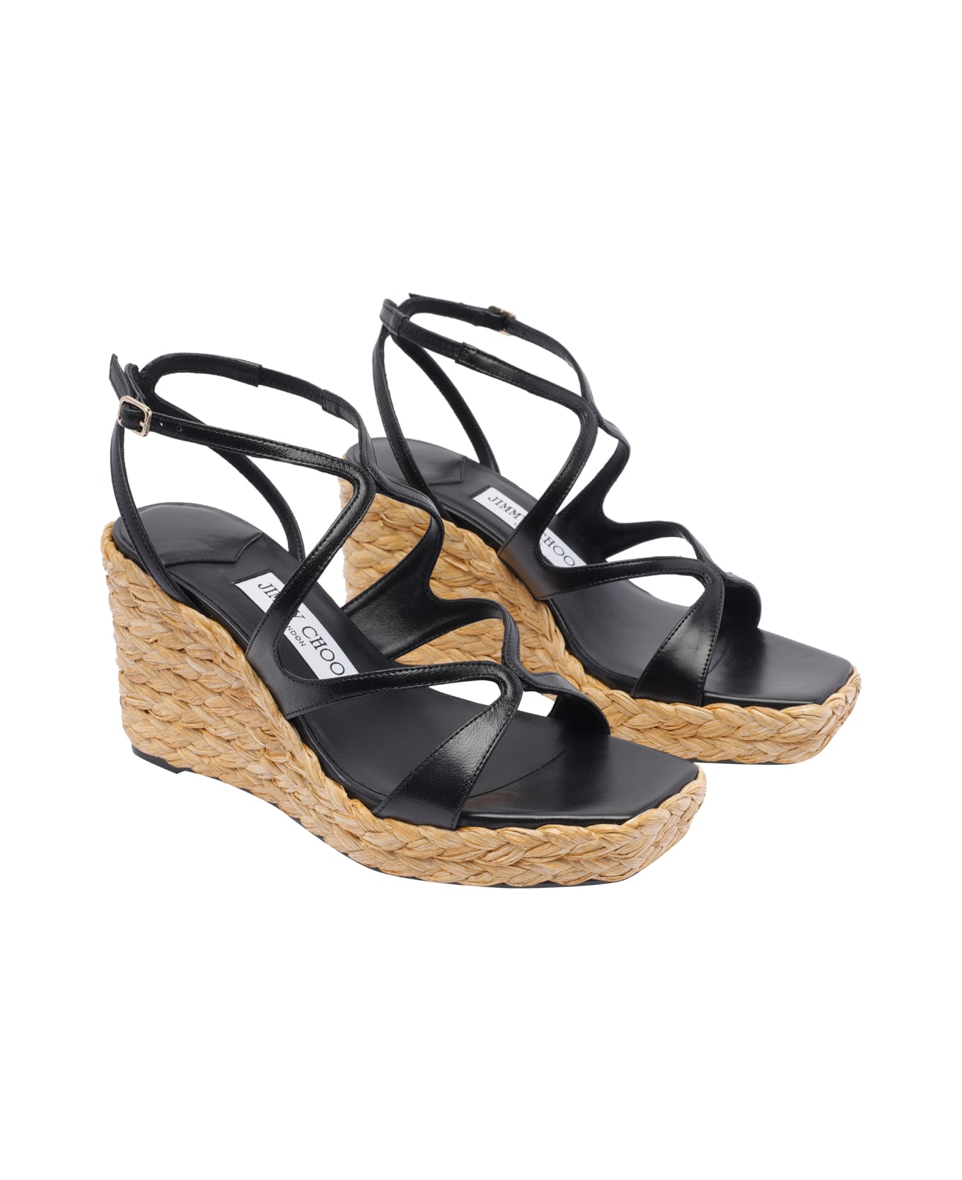 Jimmy Choo Ayla Wedges - Black