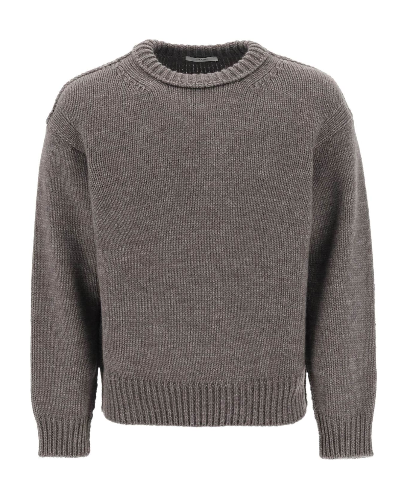 Lemaire Wool And Alpaca Blend Sweater - Grigio