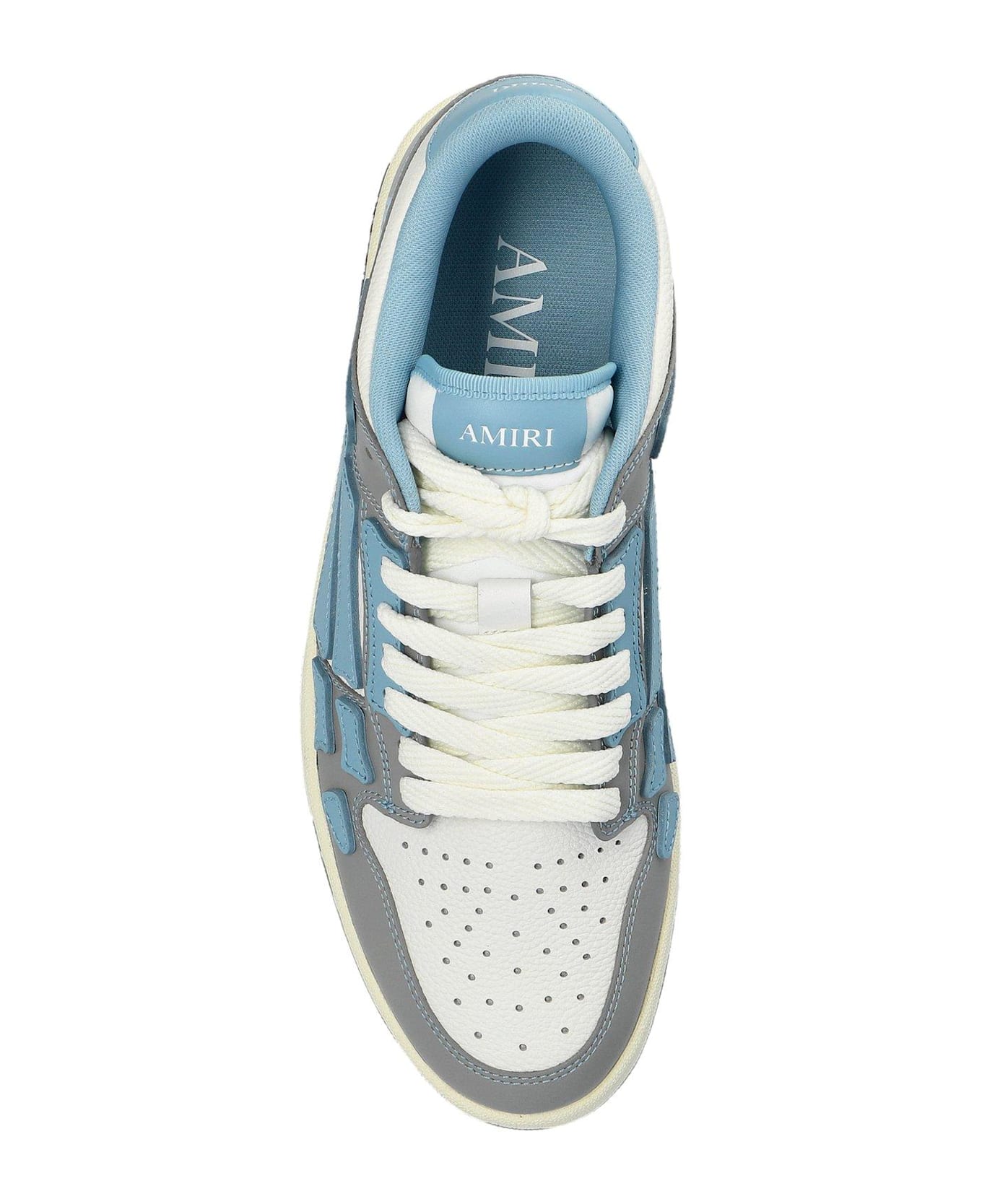 AMIRI Varsity Skel Top Low Sneakers - Denim