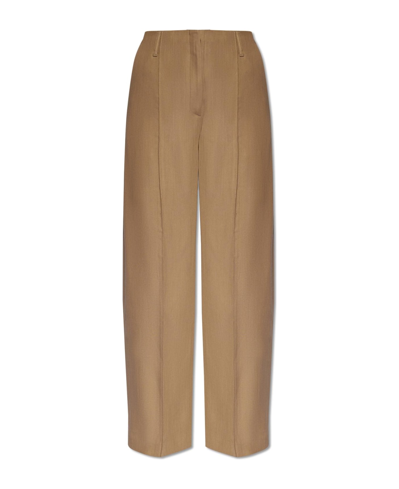 Acne Studios Pleat-front Trousers - Beige ボトムス
