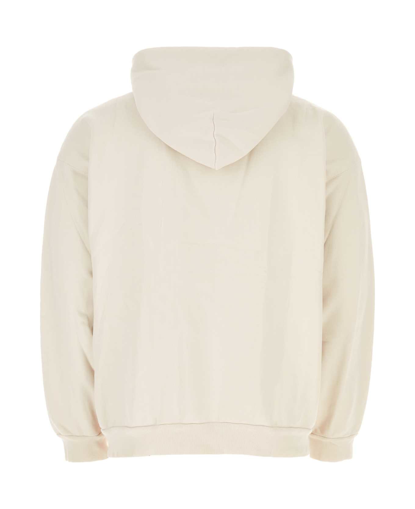 Balenciaga Ivory Cotton Sweatshirt - ECRUBLACK
