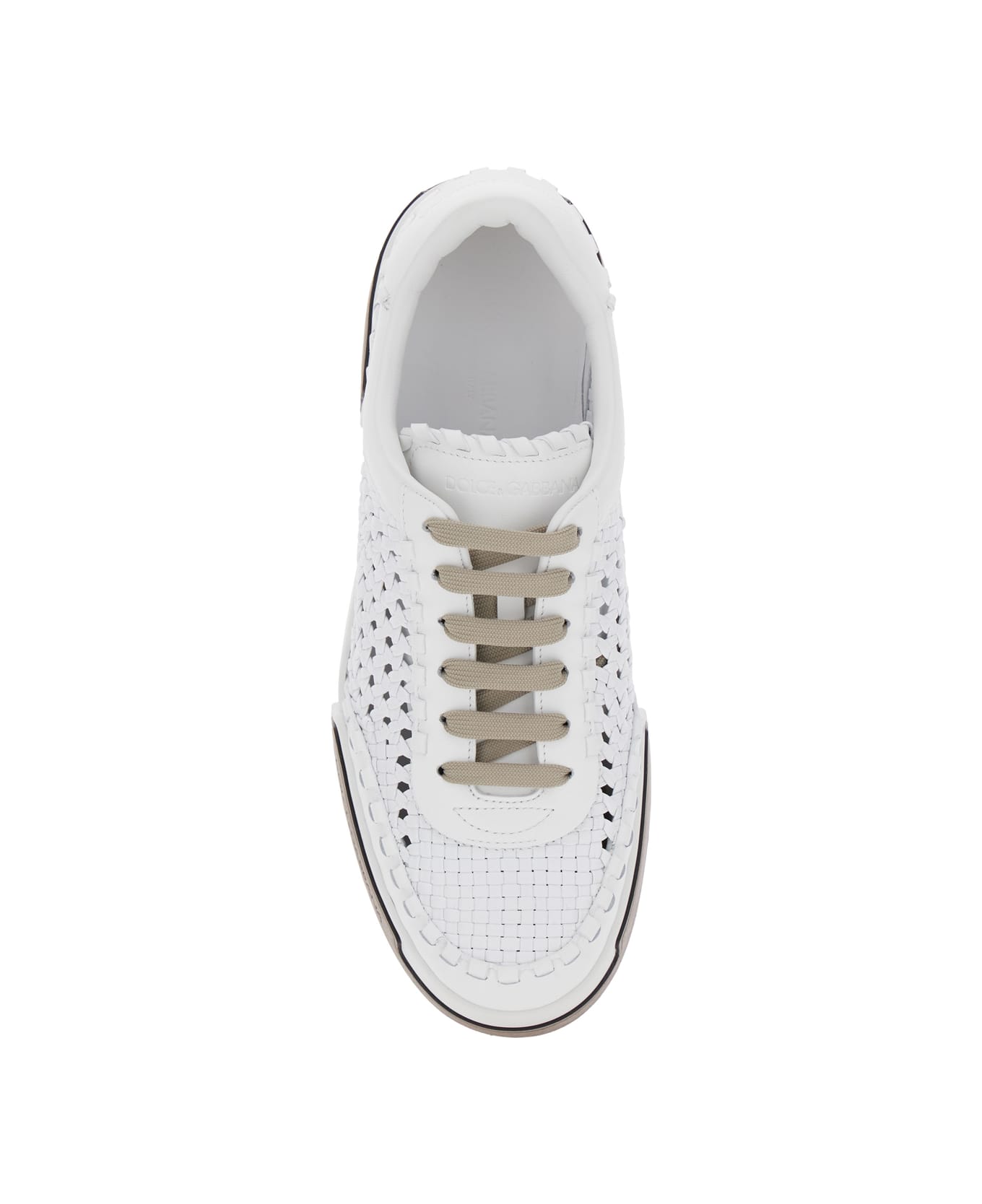 Dolce 
Gabbana Mesh Panel Sneakers