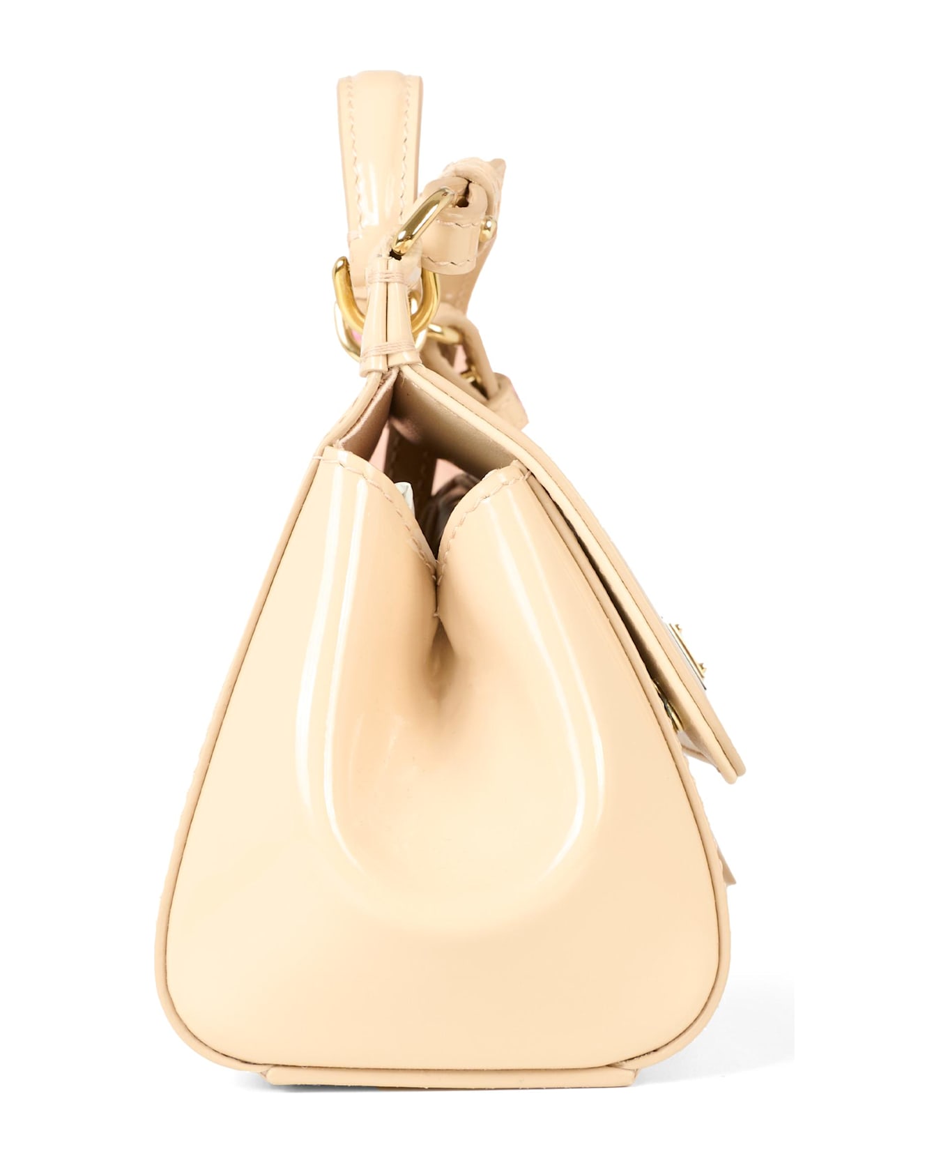 Dolce & Gabbana Pink Sicily Bag For Girl With Logo - Pink