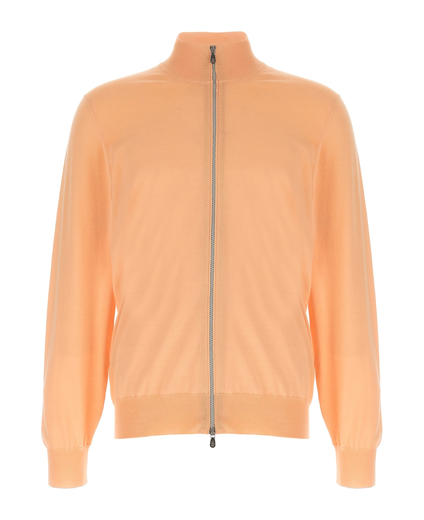 Brunello Cucinelli Zip Cardigan - Orange