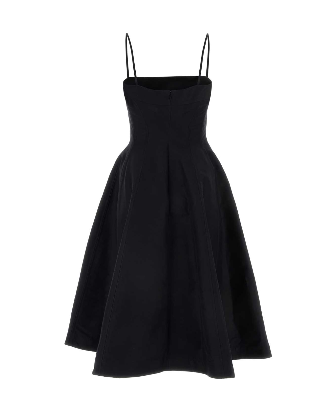 Marni Black Cotton Dress - 00N99 ワンピース＆ドレス
