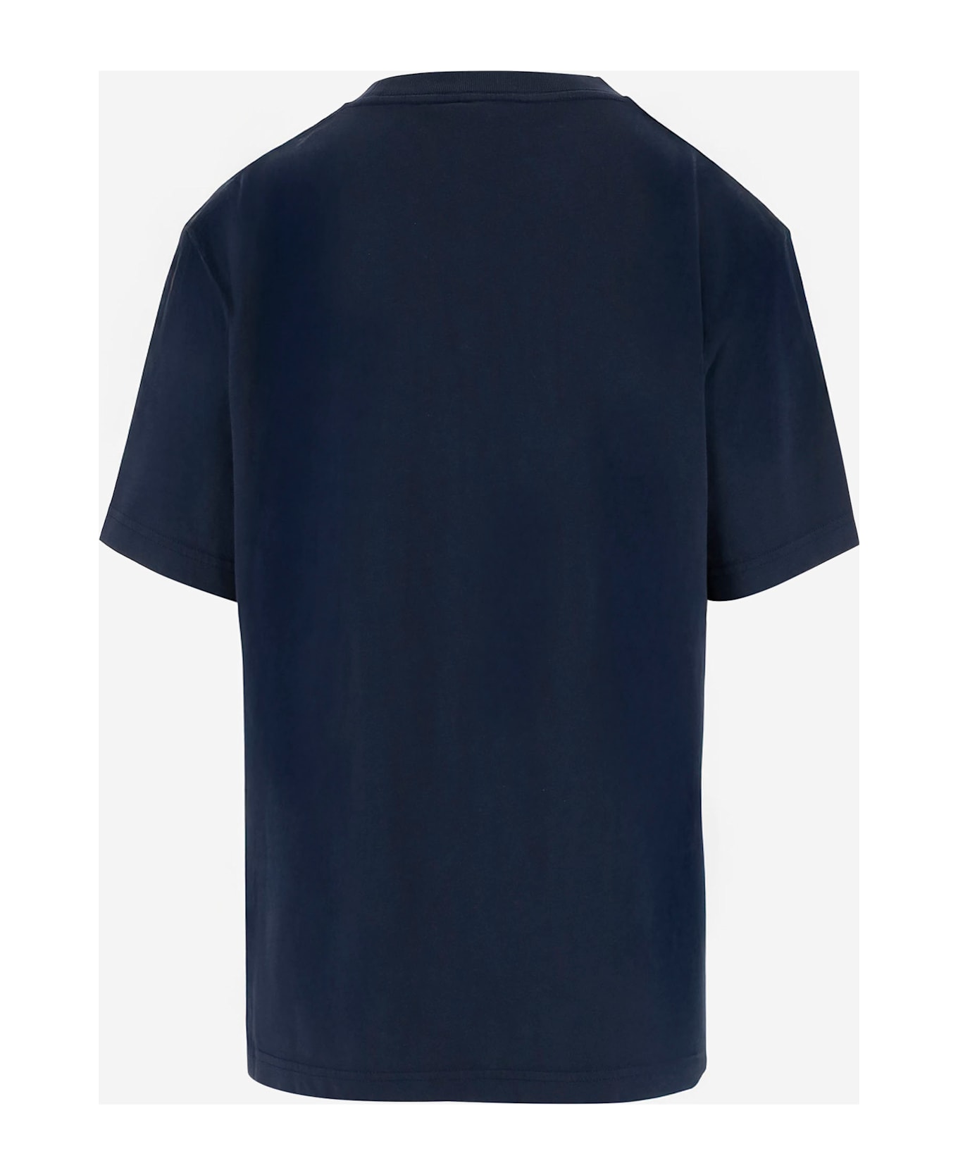 Autry X Maison Kitsune Cotton T-shirt - Blue