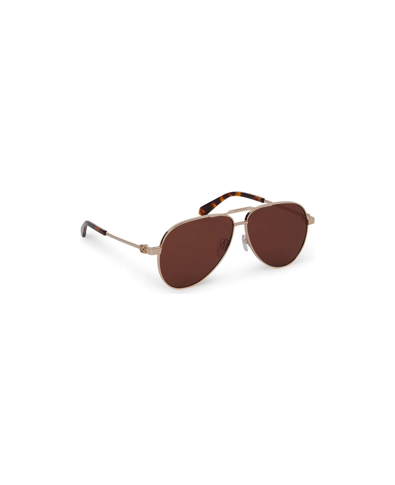 Off-White Sunglasses - Oro/Bronzo specchiato サングラス