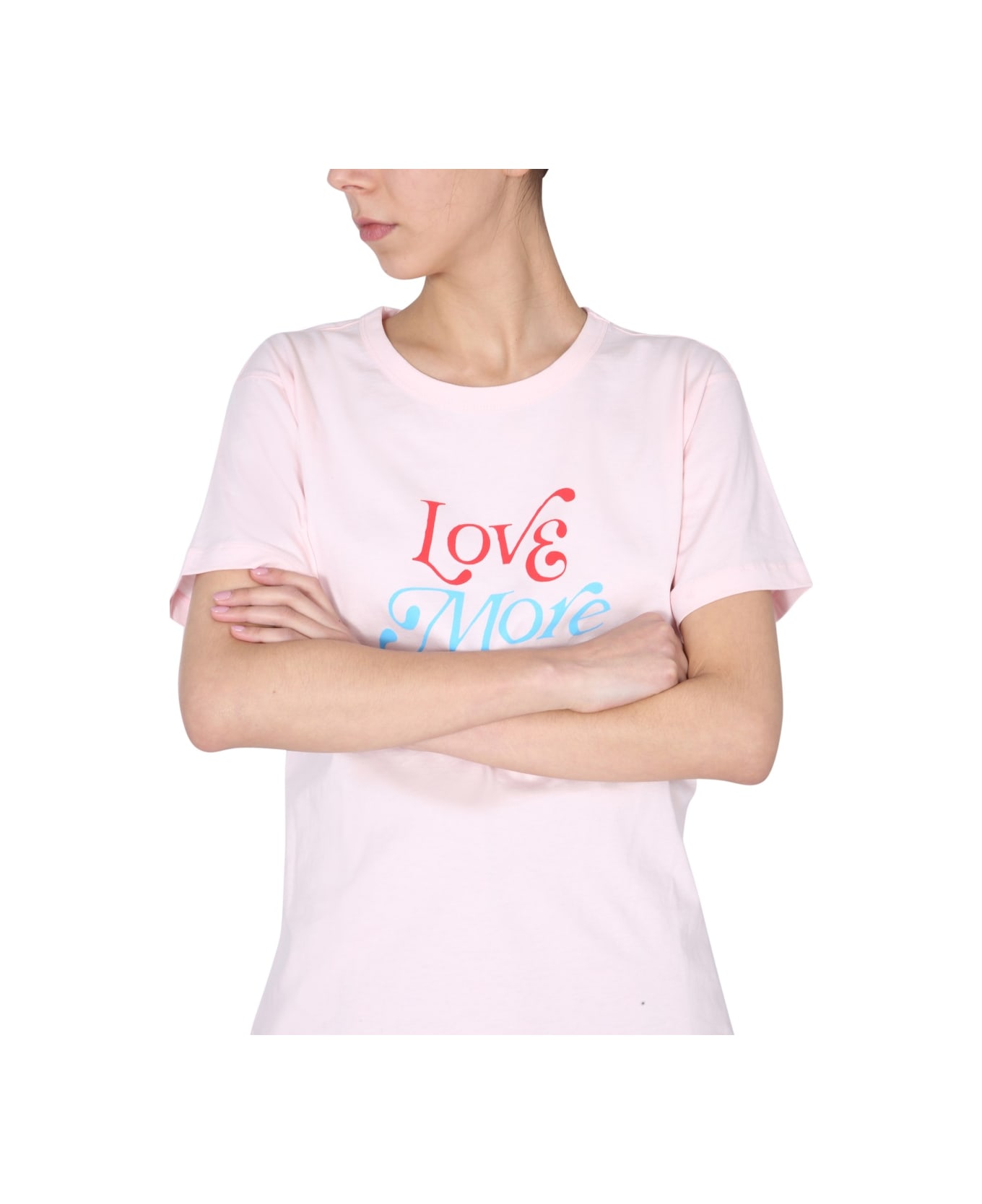 Philosophy di Lorenzo Serafini Love More T-shirt - PINK