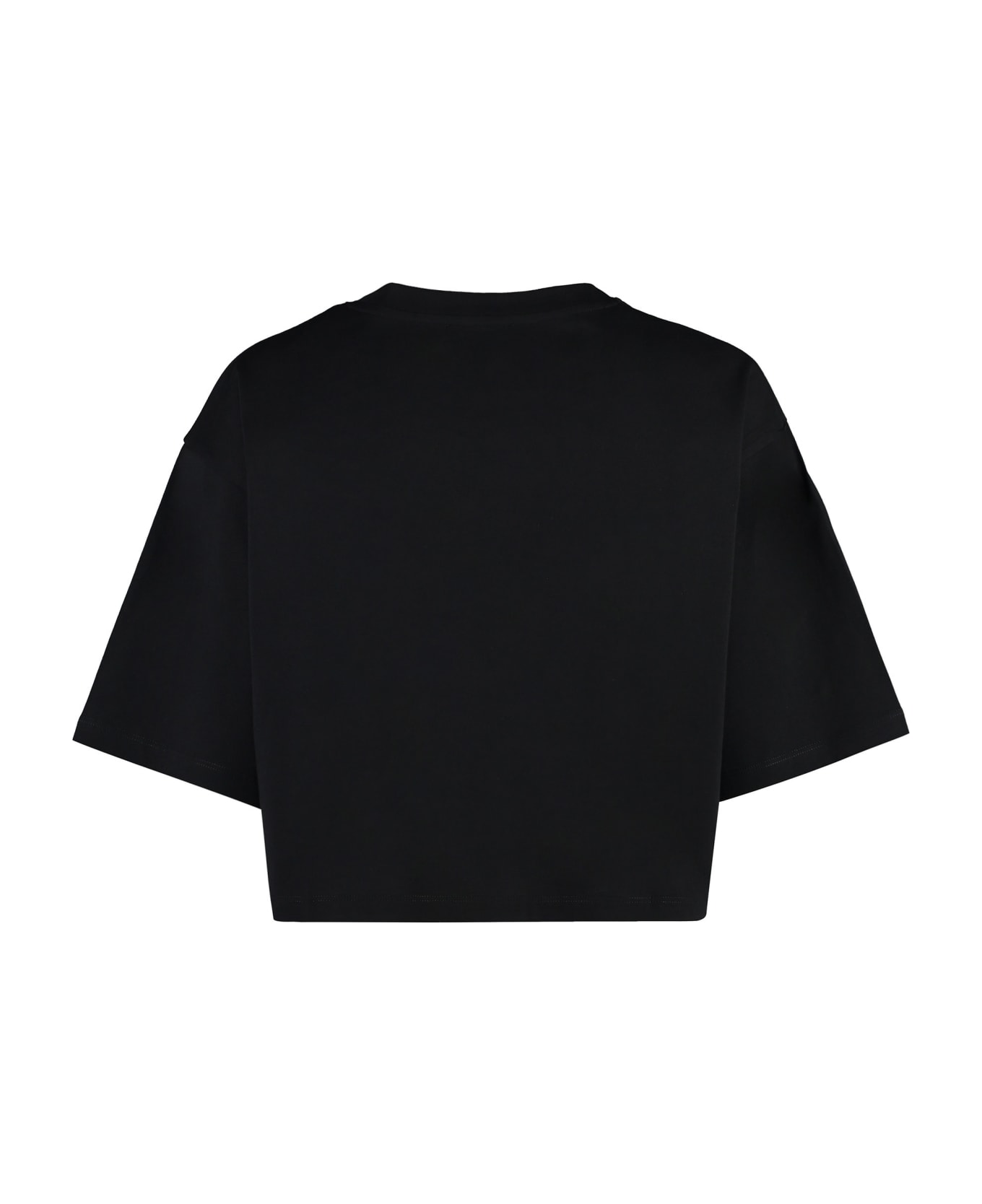 Balmain Cotton Crew-neck T-shirt - black