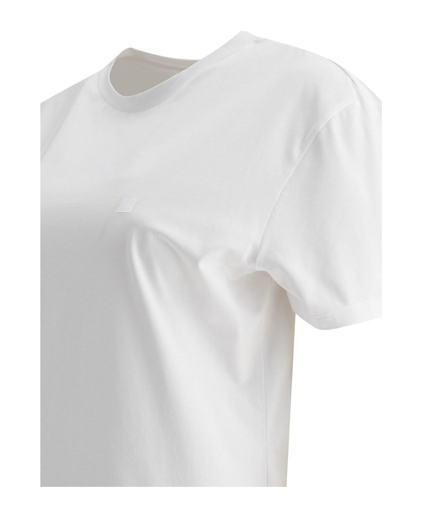 Acne Studios Regular Fit T-shirt - bianco