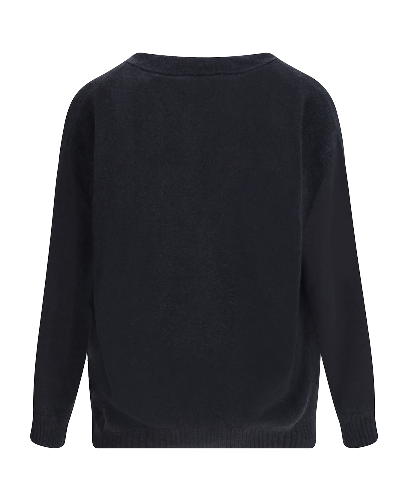 Laneus Cashmere Cardigan - Black