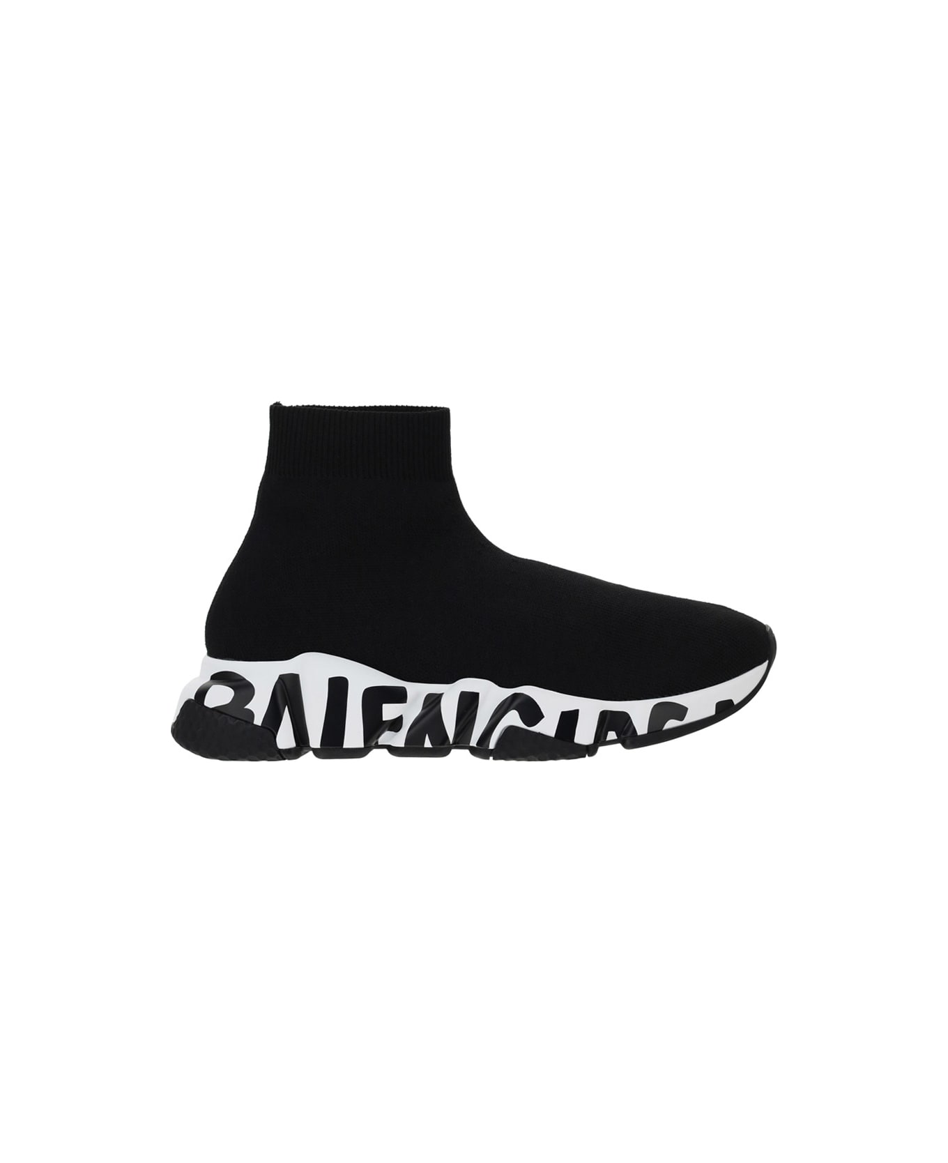 Balenciaga Speed Sneakers - Black/white/black