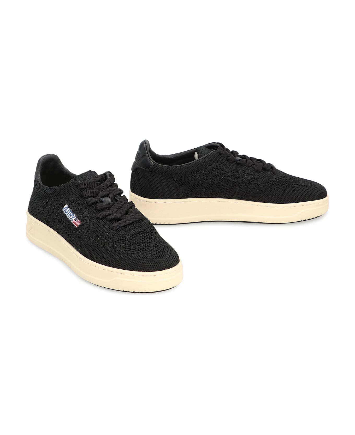 Autry Medalist Easeknit Low-top Sneakers - black
