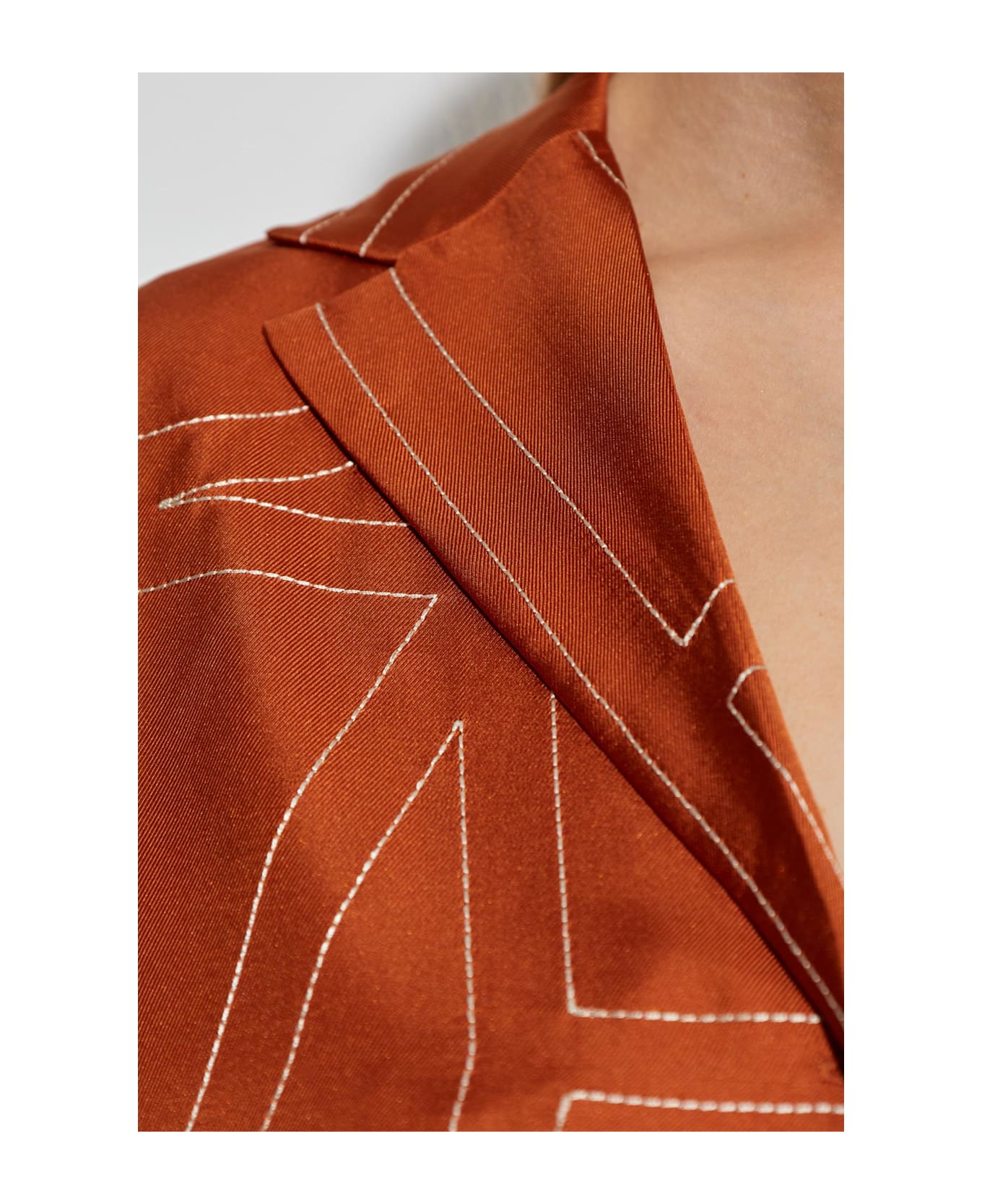 Totême Toteme Silk Shirt - Brown
