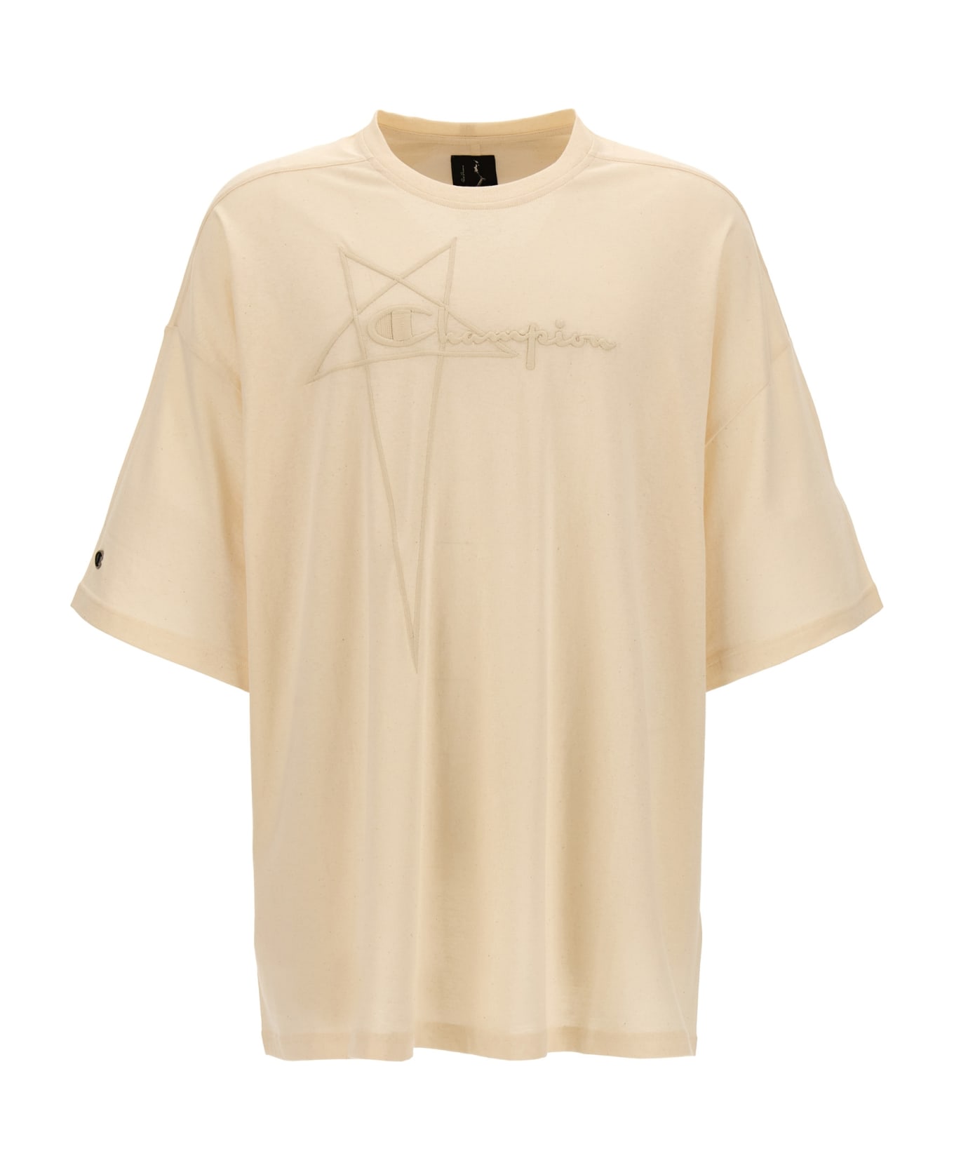 Rick Owens X Champion 'tommy T' T-shirt - Beige