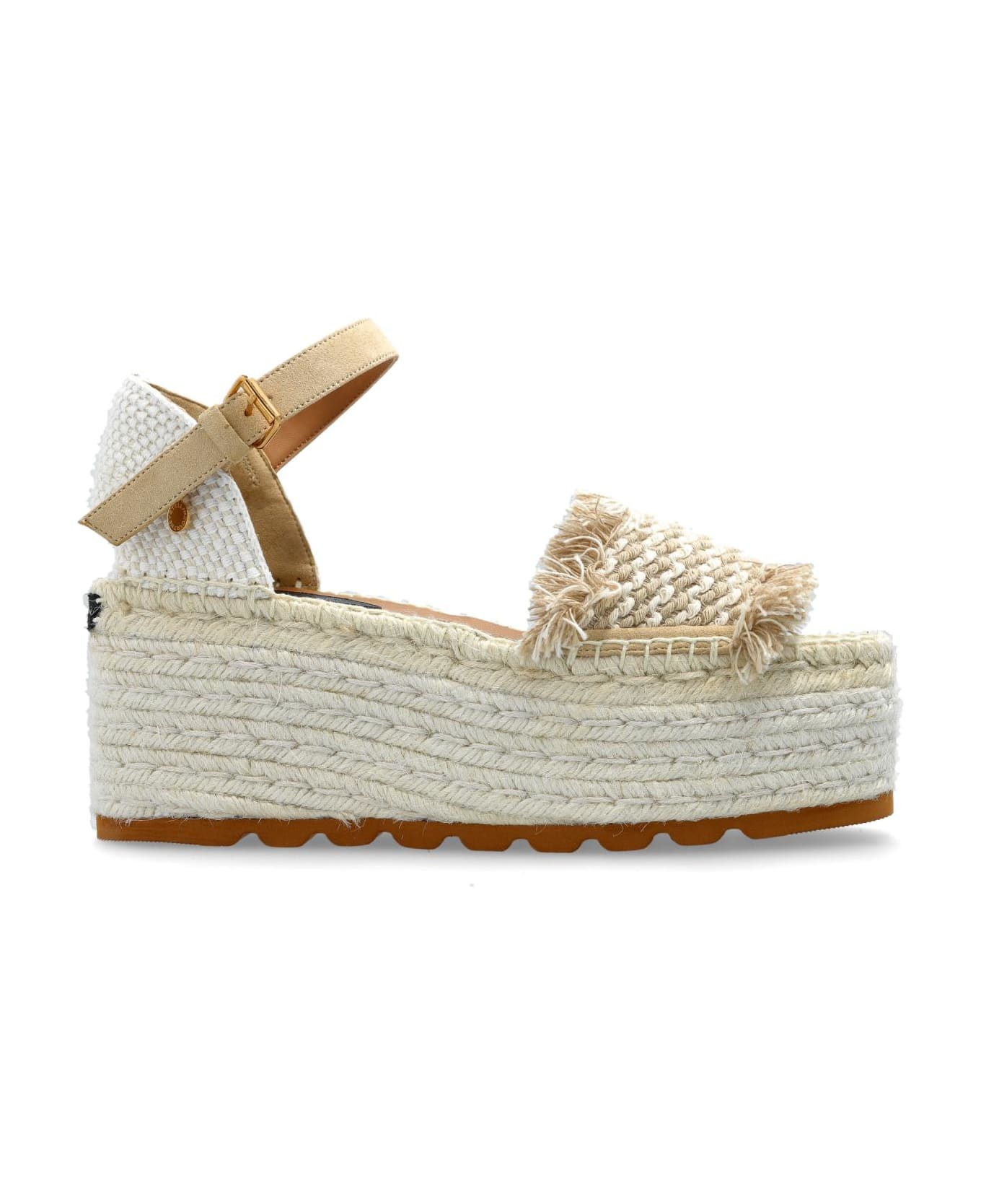 Stella McCartney Platform Sandals Gaia - Dust