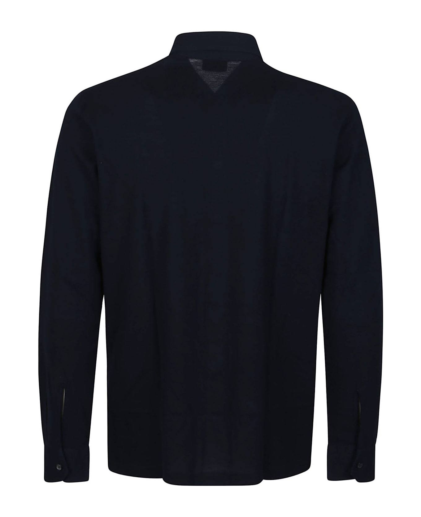 Barba Napoli Long Sleeve Shirt - Blu シャツ