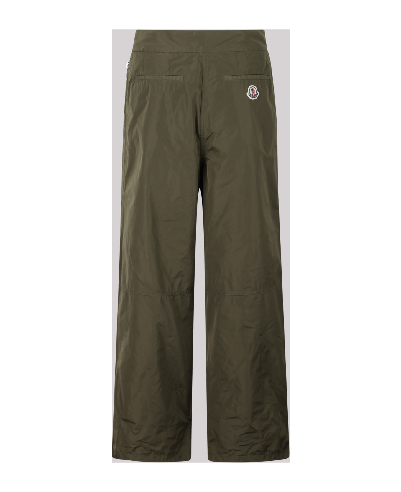 Moncler Logo-patch Lightweight Flared Trousers ボトムス