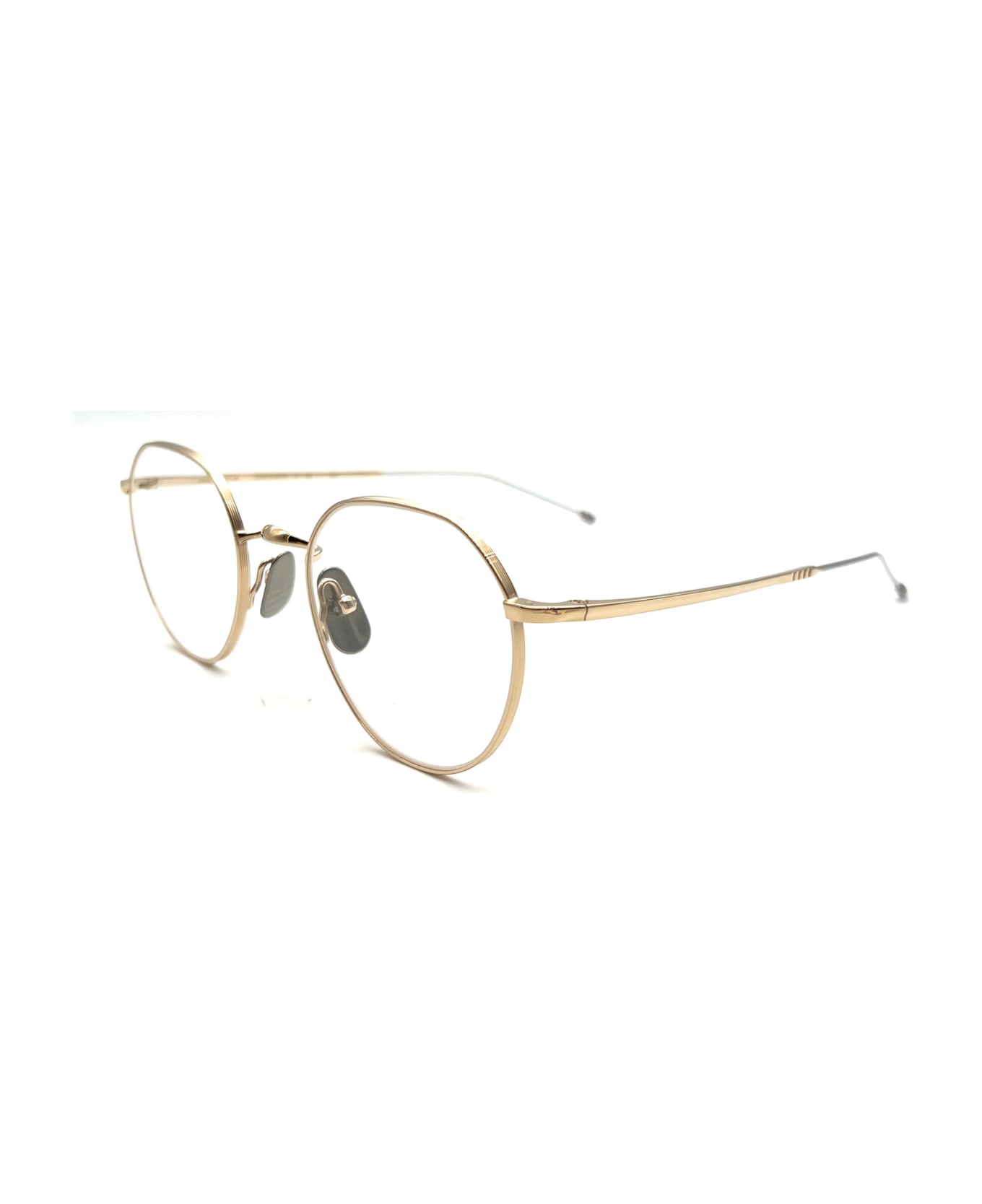 Thom Browne UEO914A/G0001 Eyewear - White Gold アイウェア