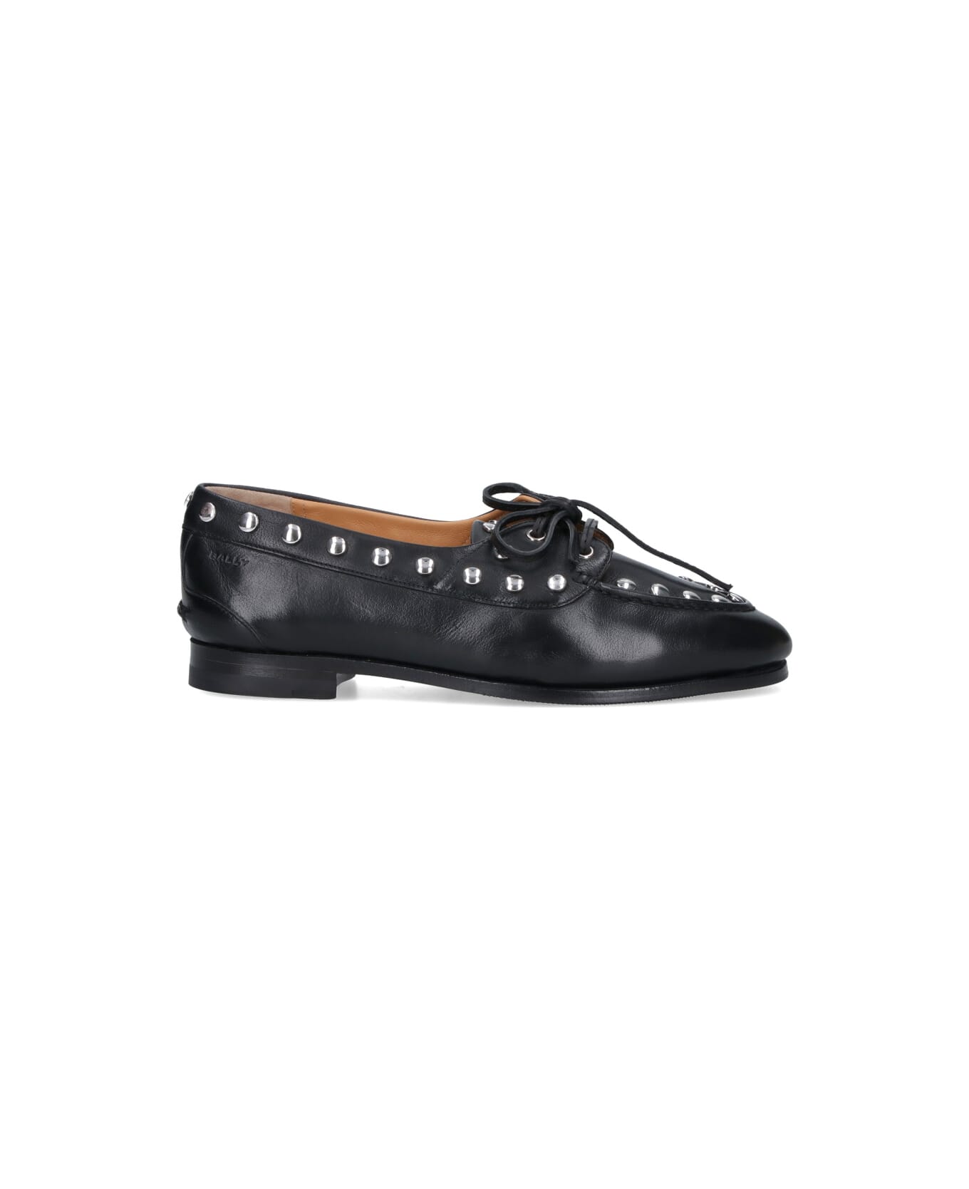 Bally "pathy" Loafers With Studs - Black  