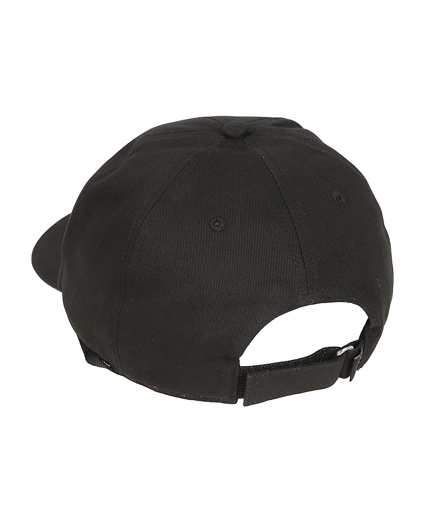 Moncler Logo Patch Baseball Cap - Black