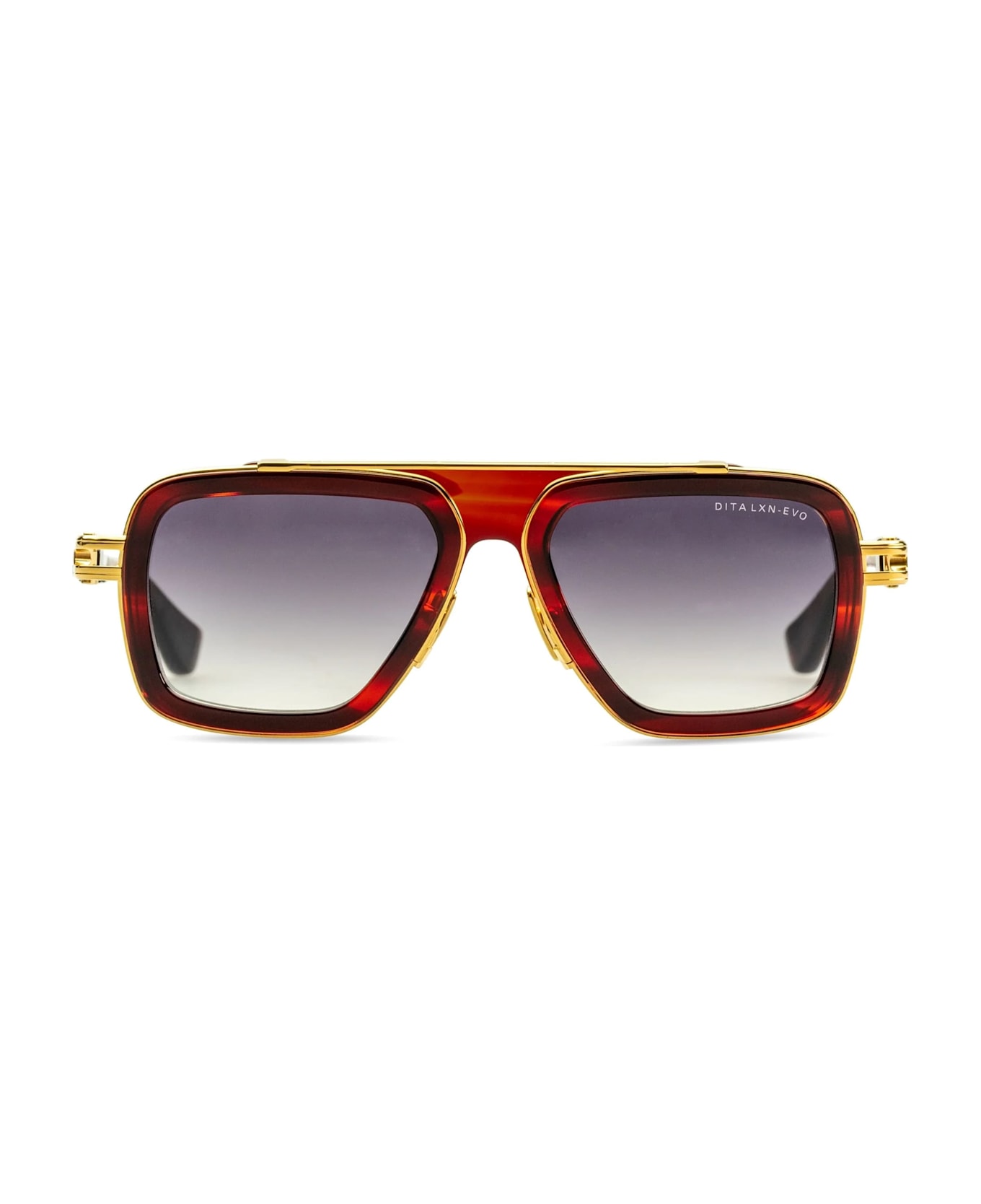 Dita Lxn-evo - Sienna Blaze / Yellow Gold Sunglasses - brown/gold