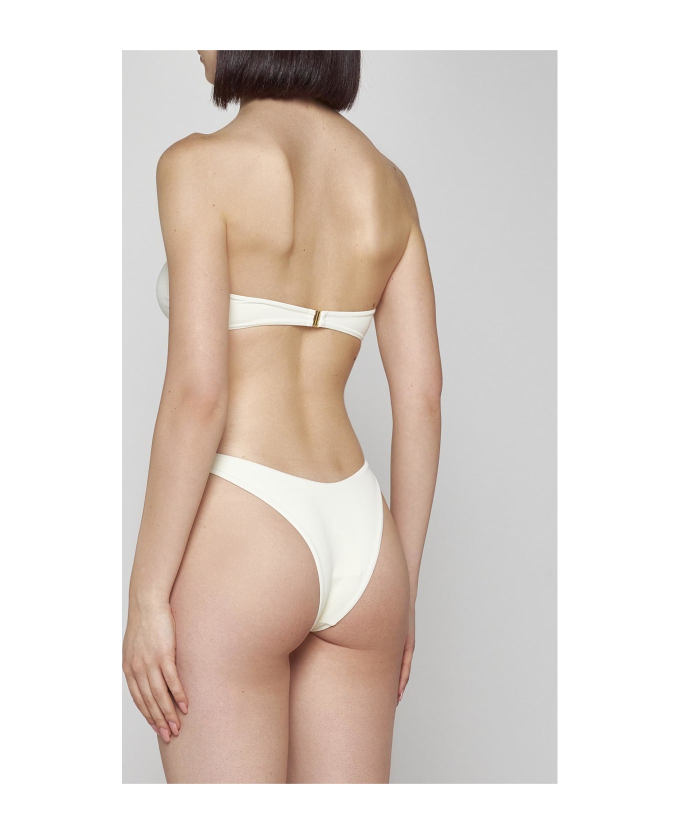 La Reveche Vesna 3d Roses Bikini - Ivory