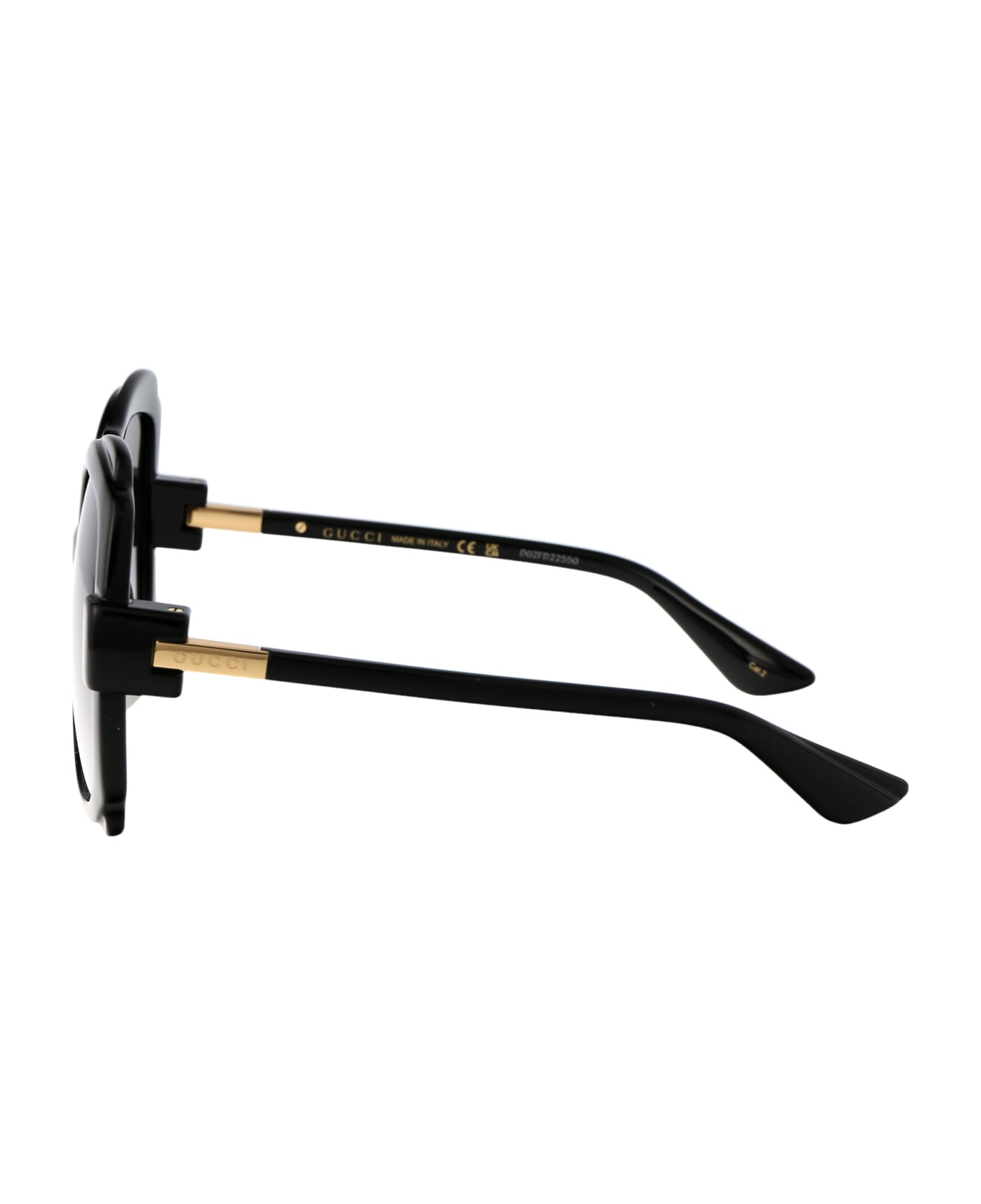 Gucci Eyewear Gg1431s Sunglasses - 001 BLACK BLACK GREY