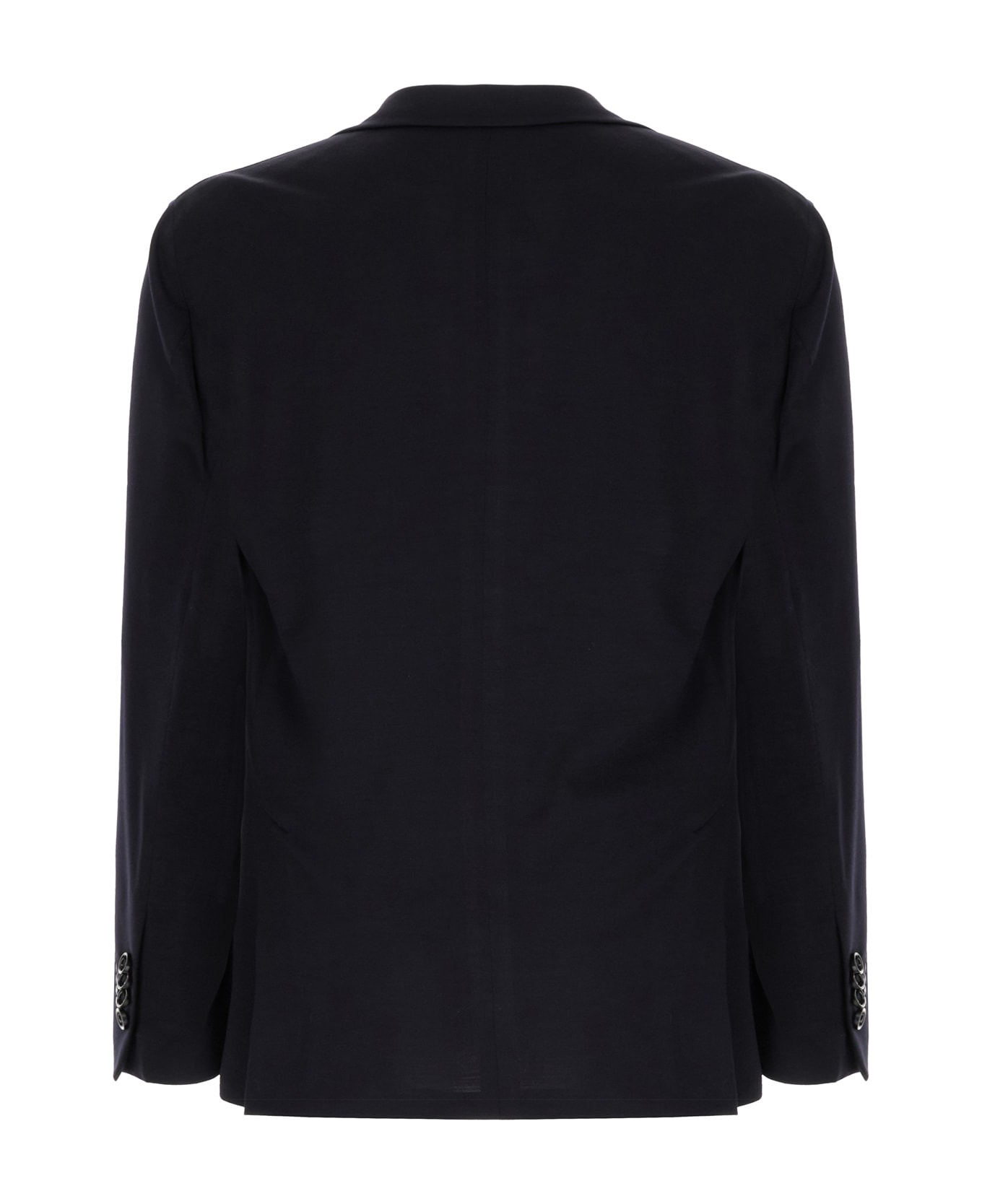 Lardini Midnight Blue Polyester Blend Blazer - Blu