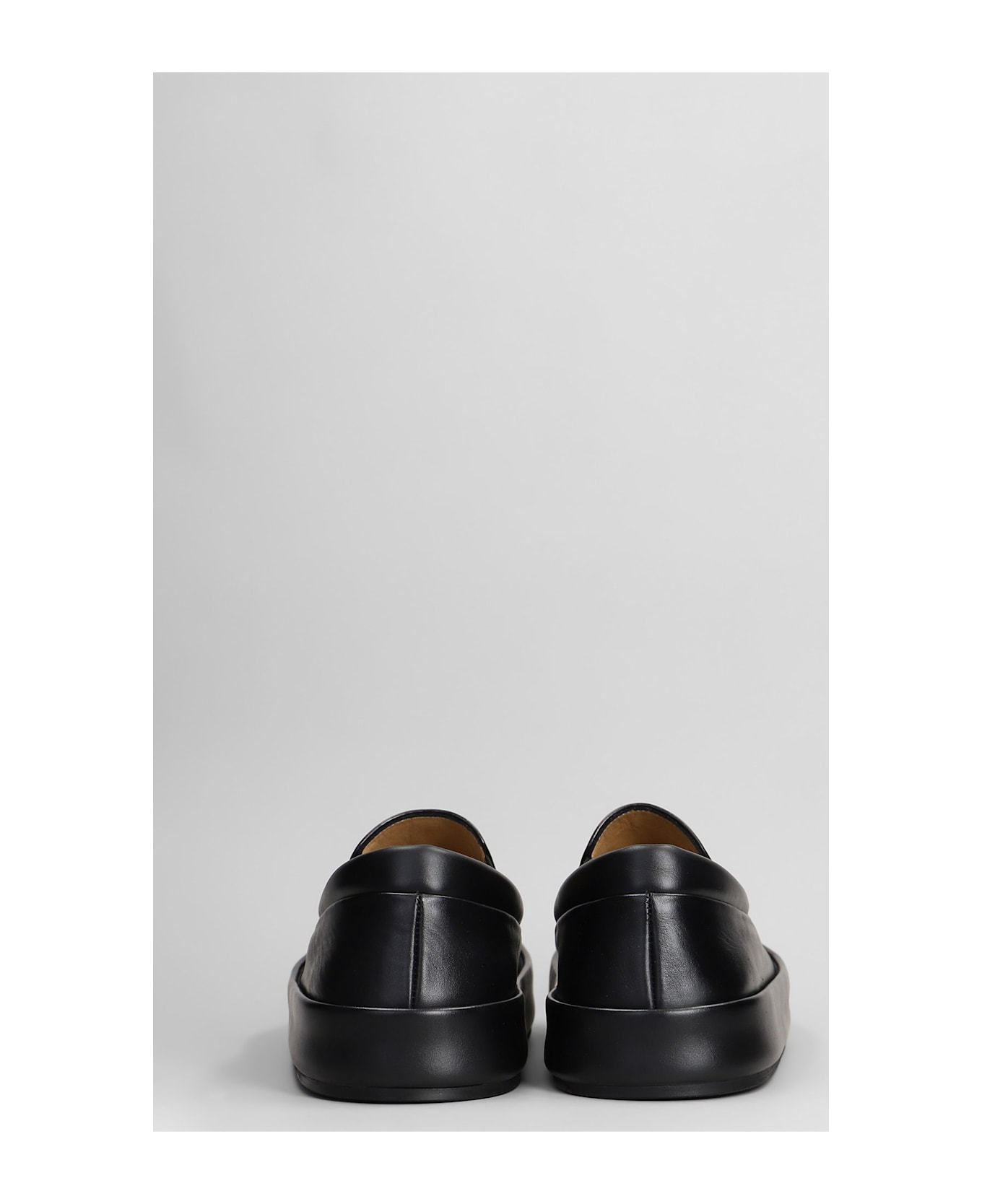 Marsell Cassapelle Sneakers In Black Leather - black
