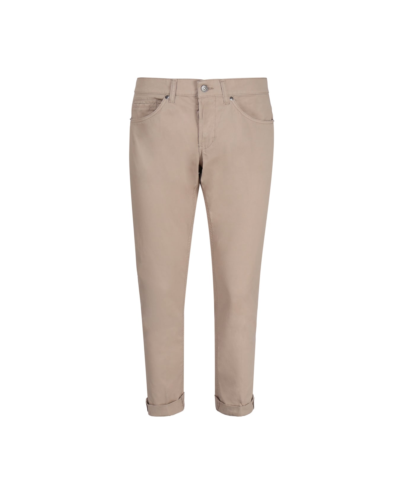 Dondup Straight Jeans - Sand