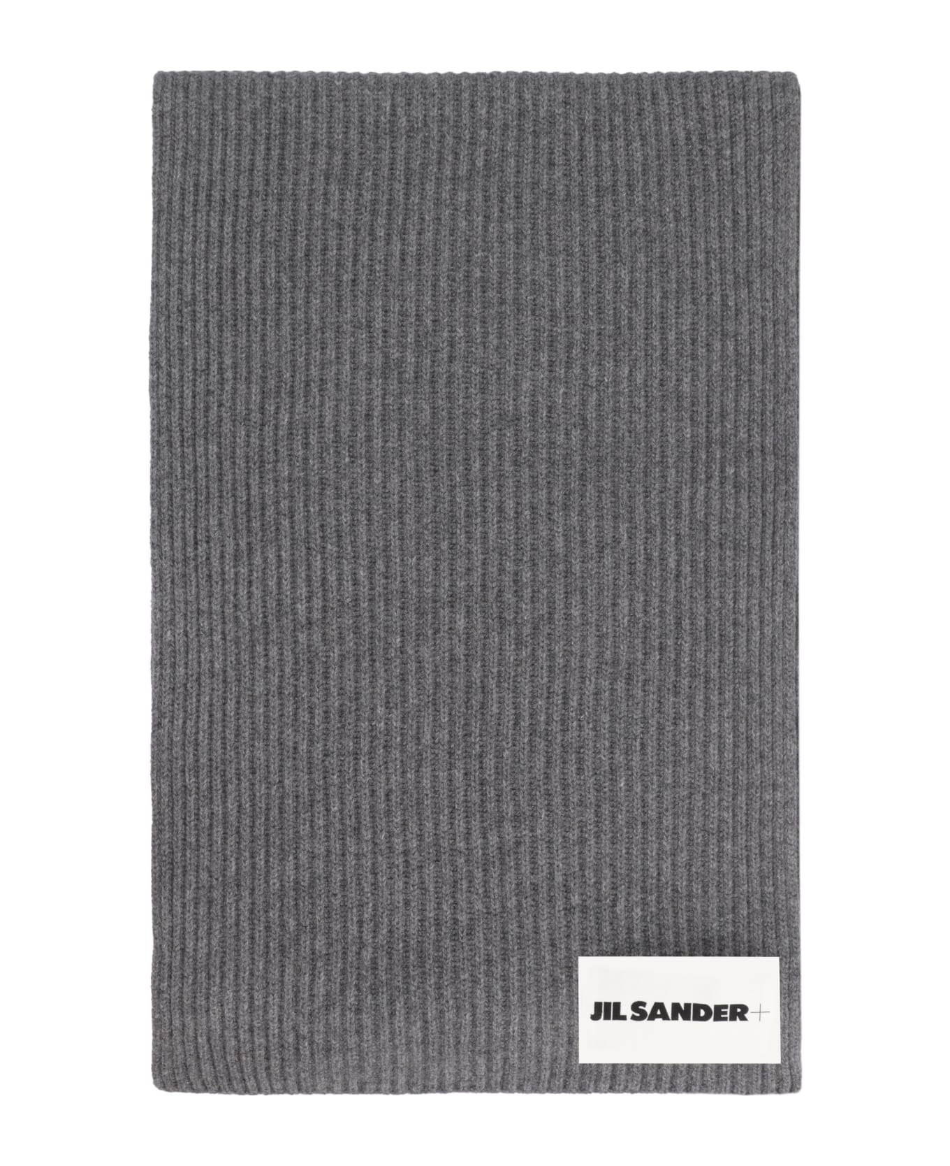 Jil Sander Wool Scarf - grey