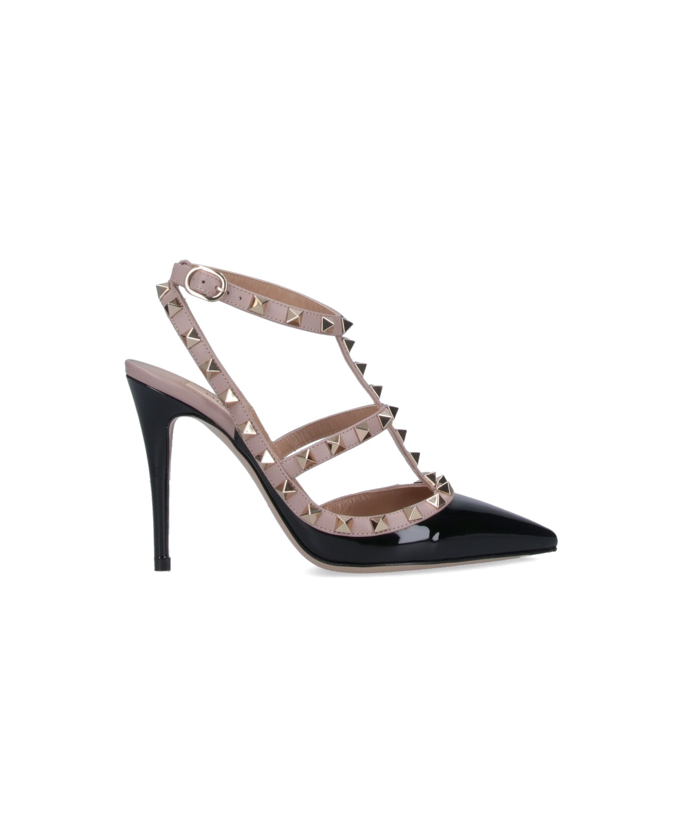 Valentino Garavani 
rockstud 100
 Slingback Pumps - Black  