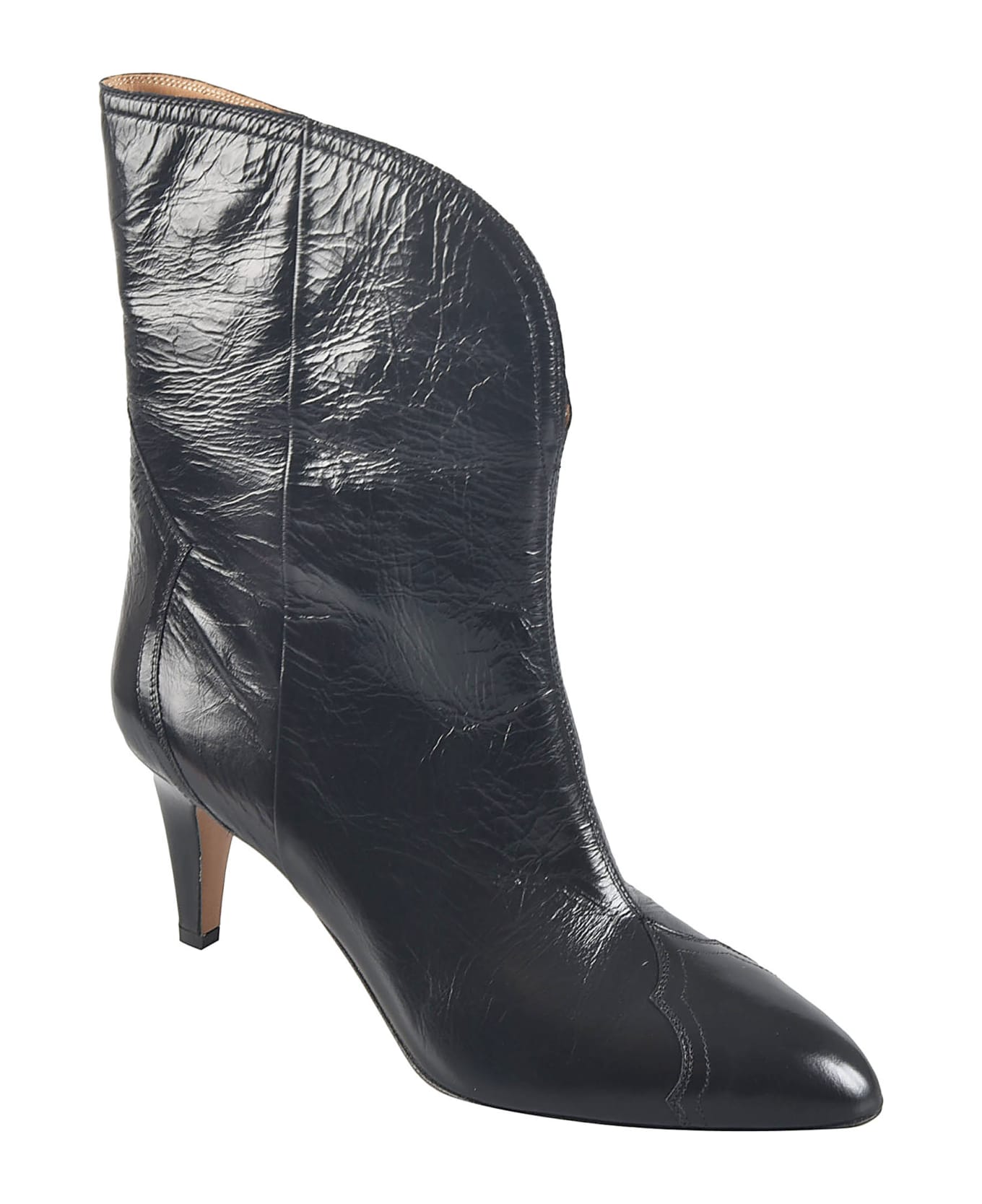 Isabel Marant Dytho High Heels Ankle Boots - Black