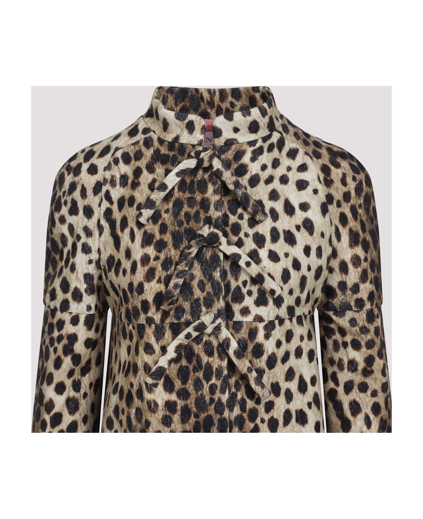 Valentino Wool Coat - Animalier