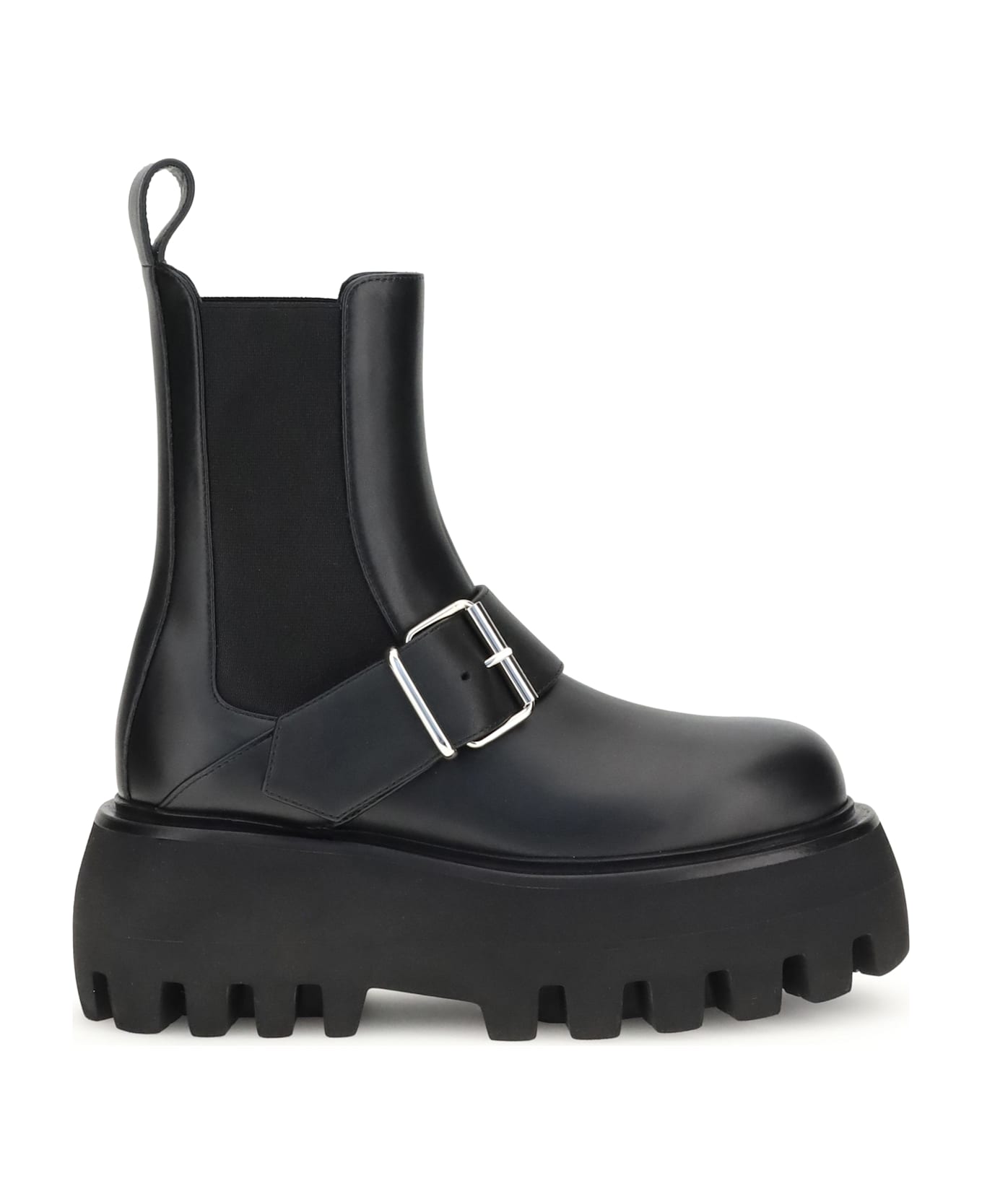 Alexander McQueen H.boot S.rubber - BLACK