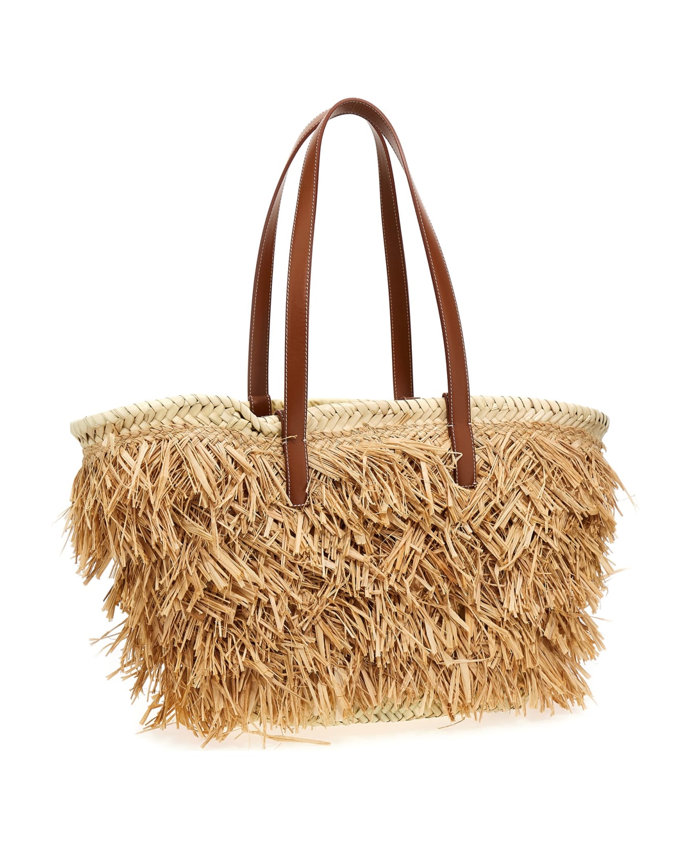Palm Angels Palm Basket Shopper Bag - Beige トートバッグ