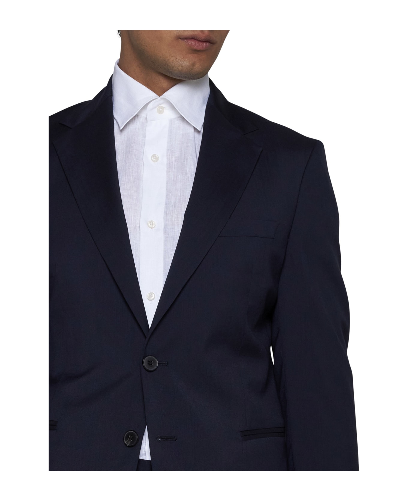 Low Brand Suit - Peacoat