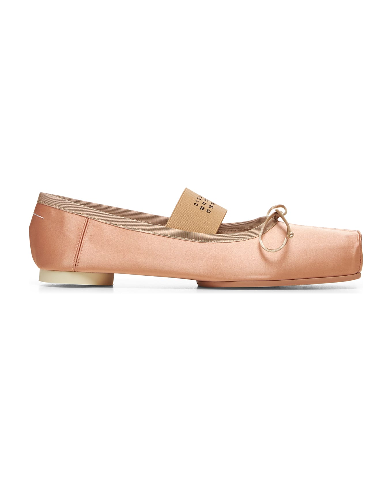 MM6 Maison Margiela Beige Flat - Amberlight