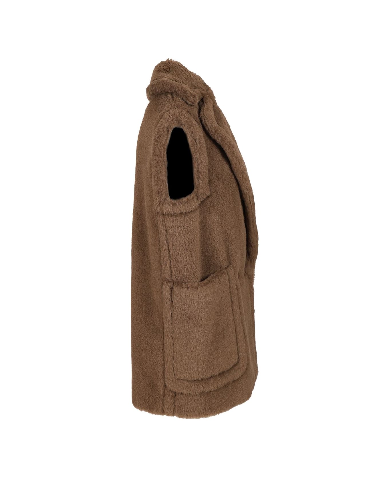 Max Mara Teddy Vest - BROWN
