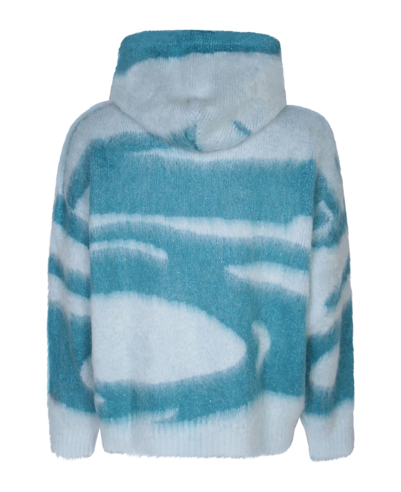 Bonsai Waves Light Blue Sweater - Blue