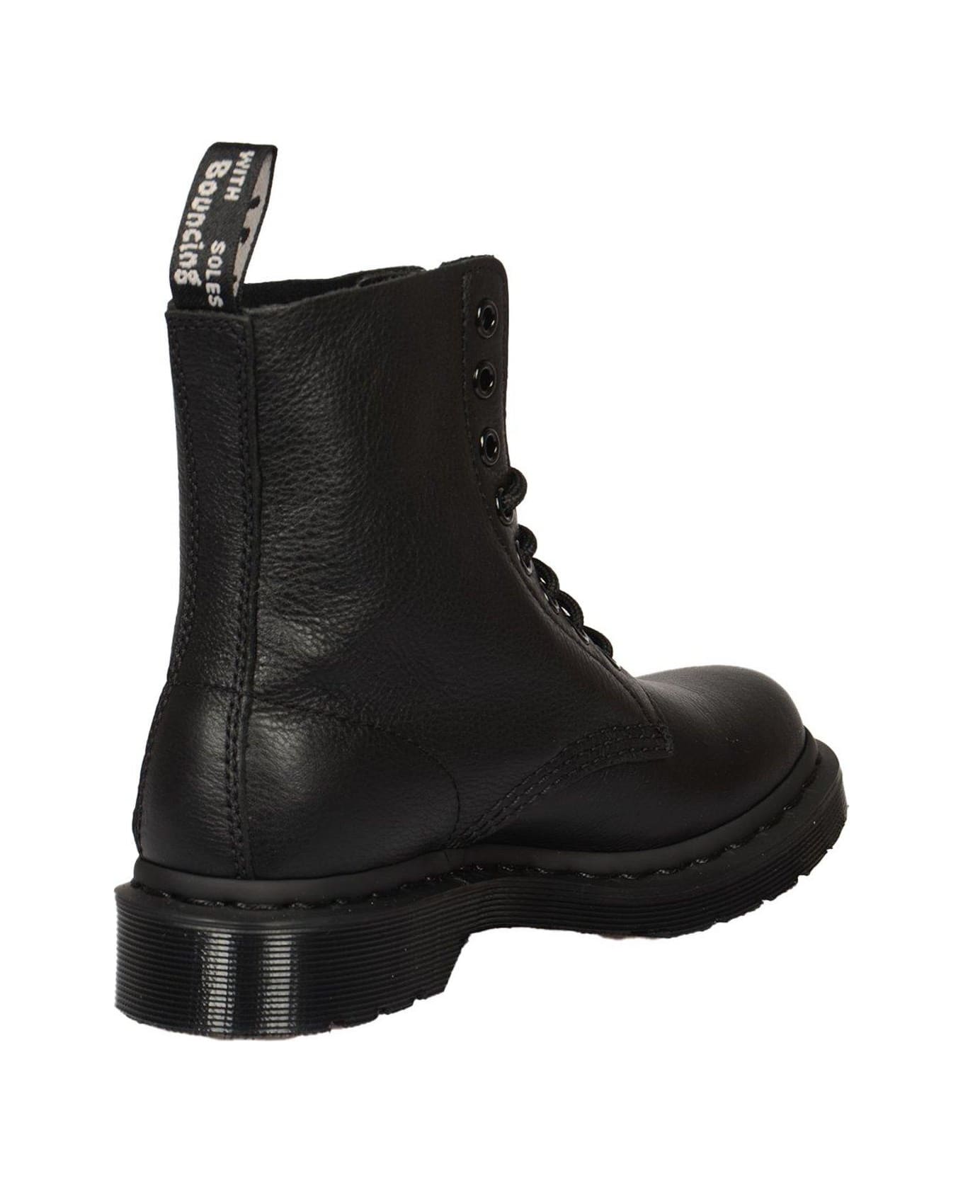 Dr. Martens 1460 Pascal Lace-up Boots - Black Virginia