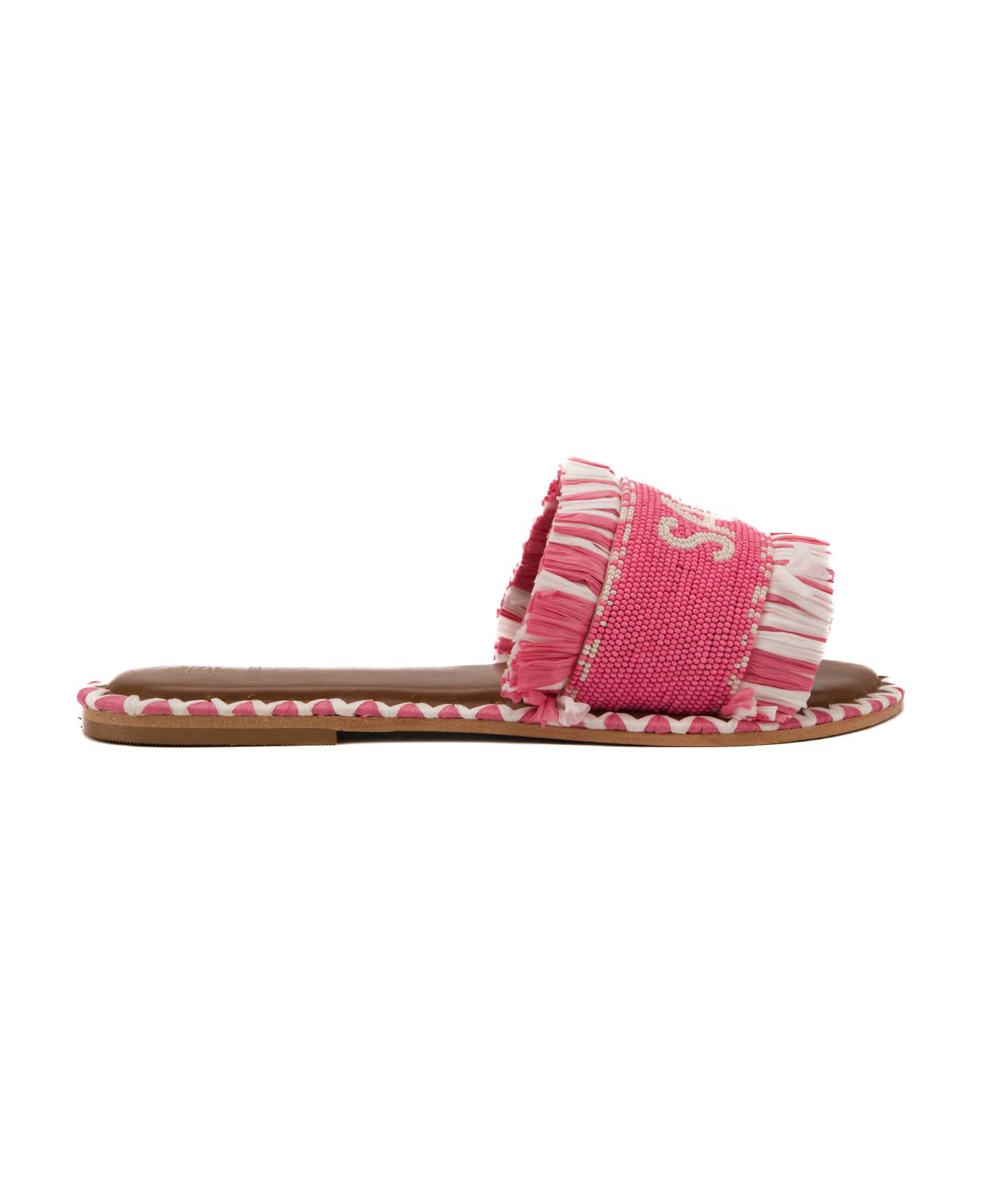 De Siena Saint Tropez Pink Sandals - Pink