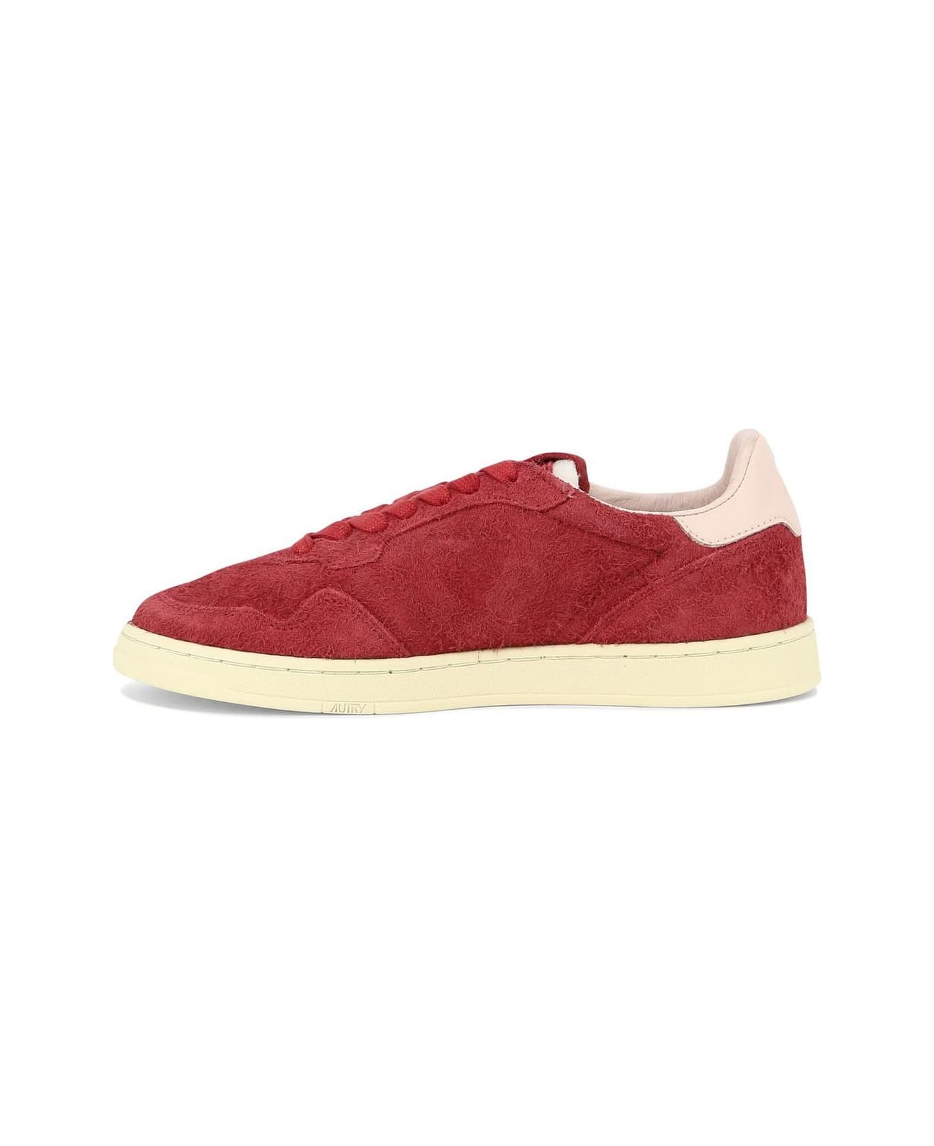 Autry New Flat Low Sneakers - Red/pow